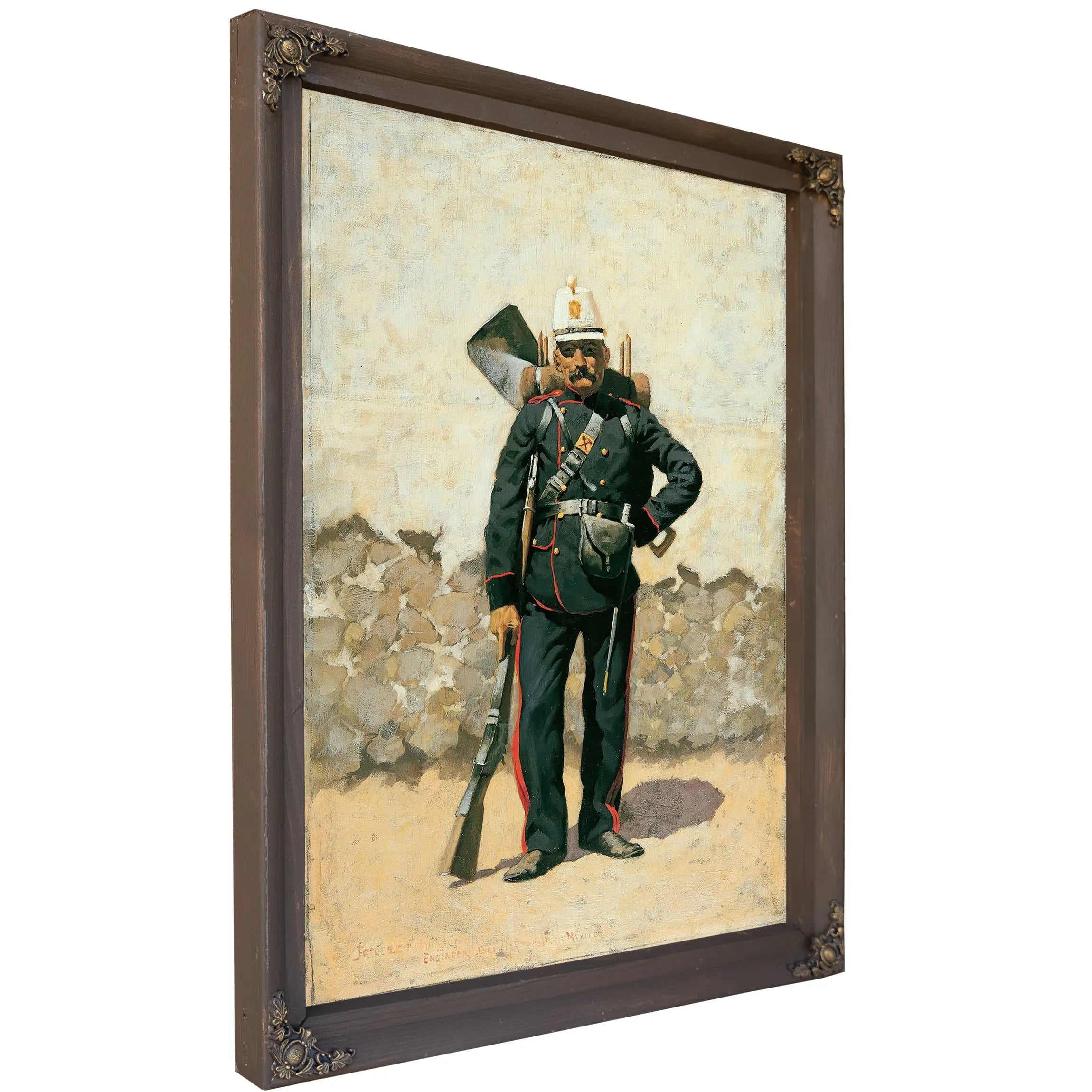 Full Dress Engineer by Frederic Remington