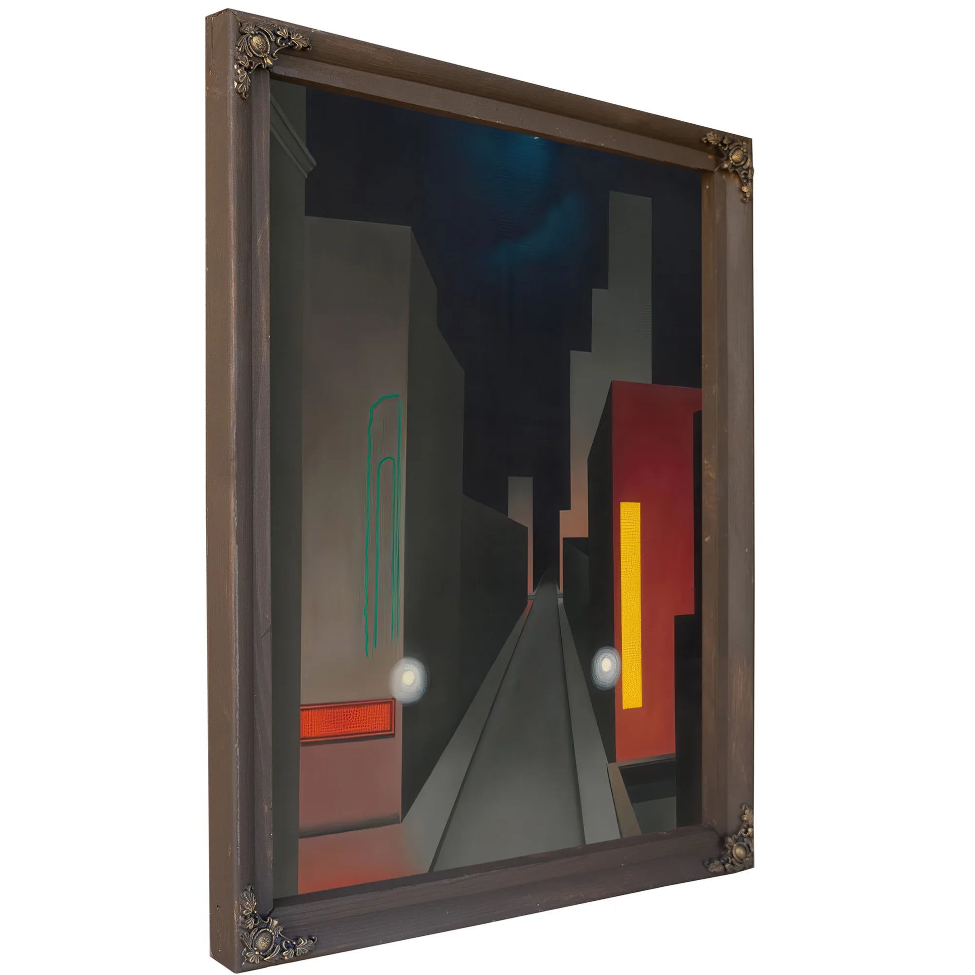 New Moon New York By George Ault Fine Art Print