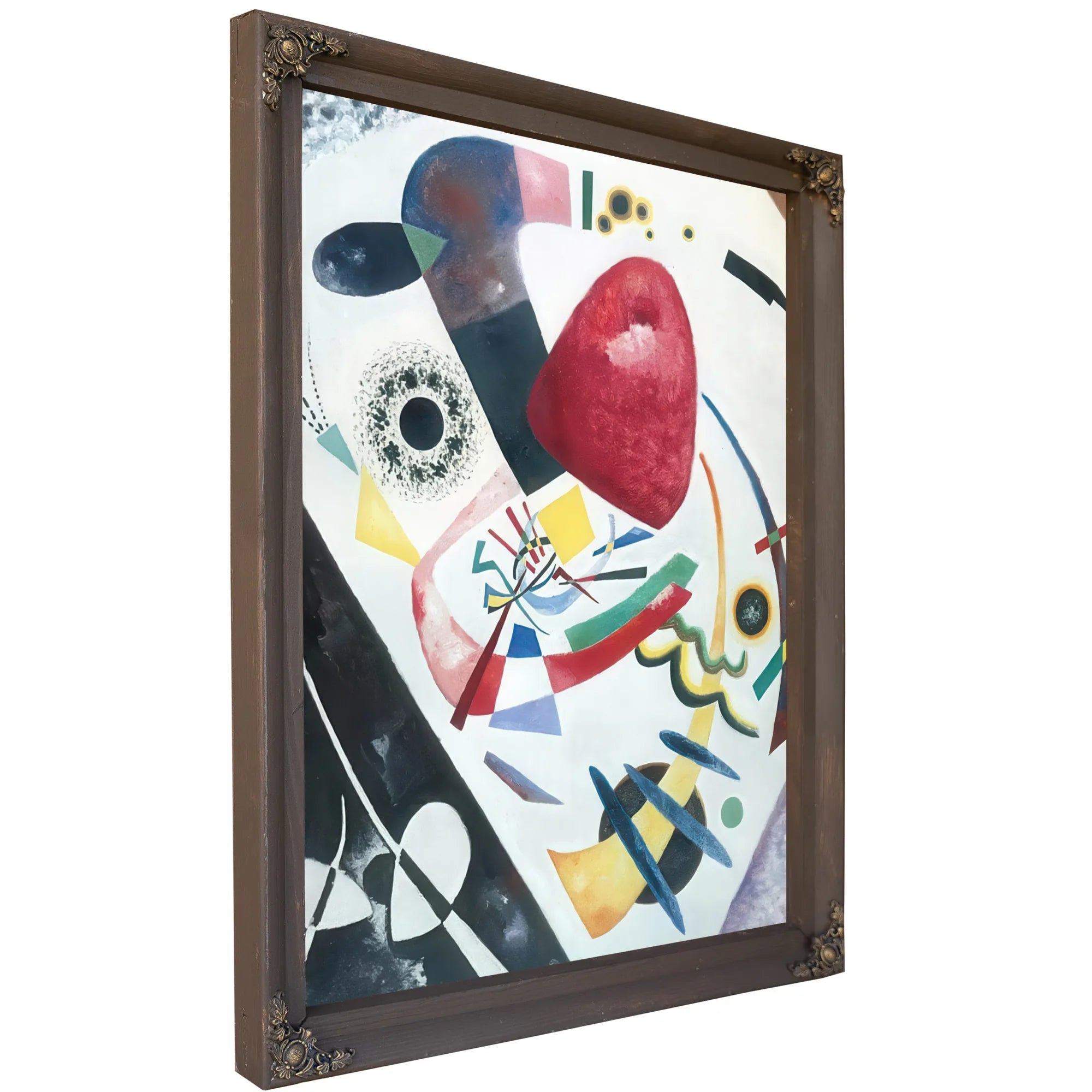 Red Spot Ii 1921 By Wassily Kandinsky Fine Art Print