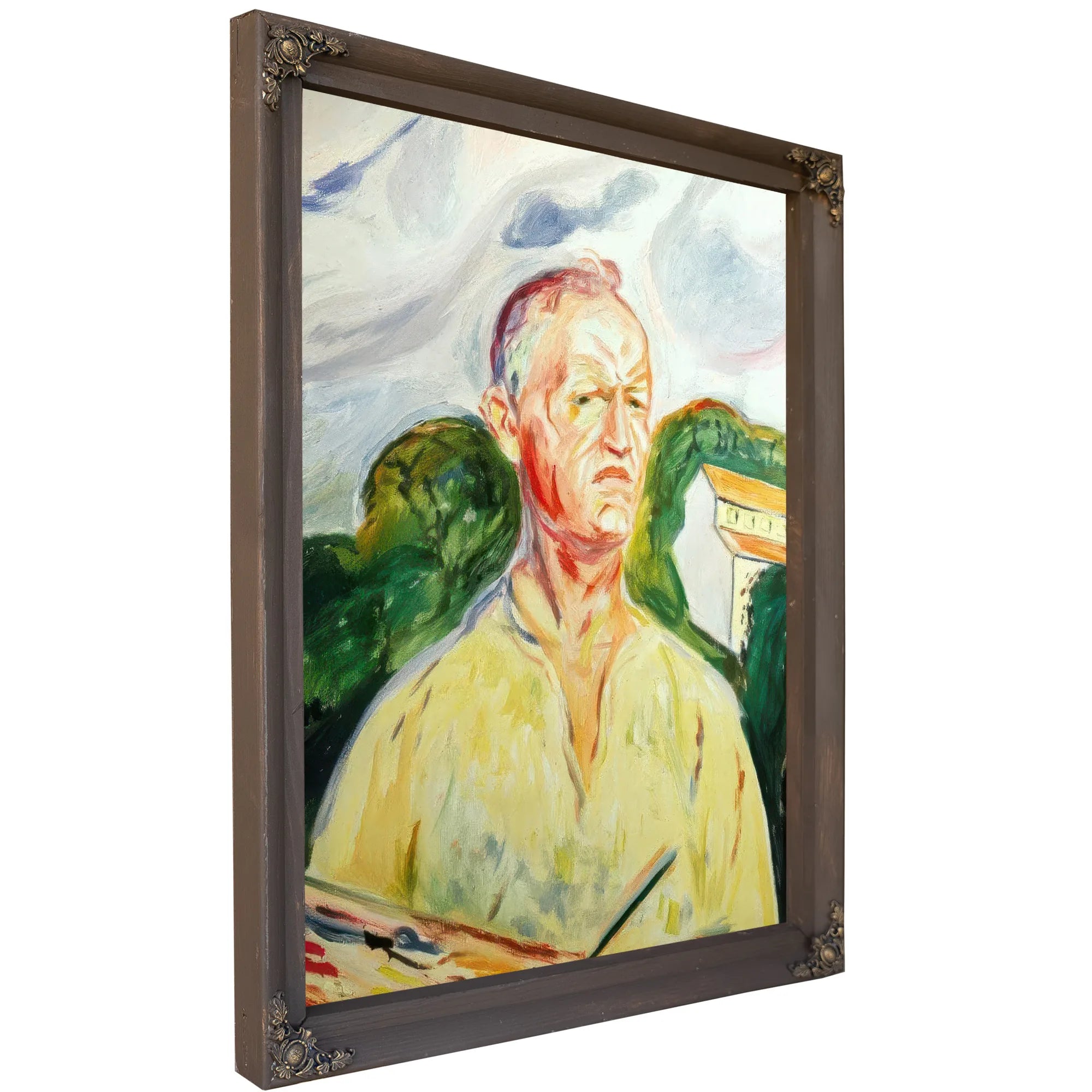 Self Portrait 2 By Edvard Munch Fine Art Print