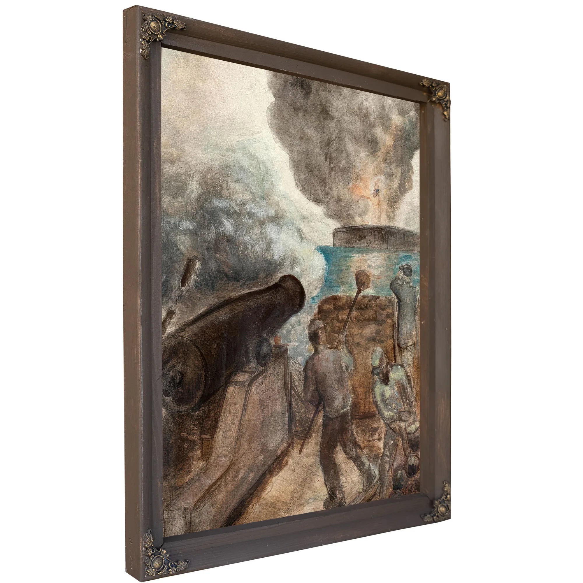 Sumter From John Browns Body By John Steuart Curry Fine Art Print