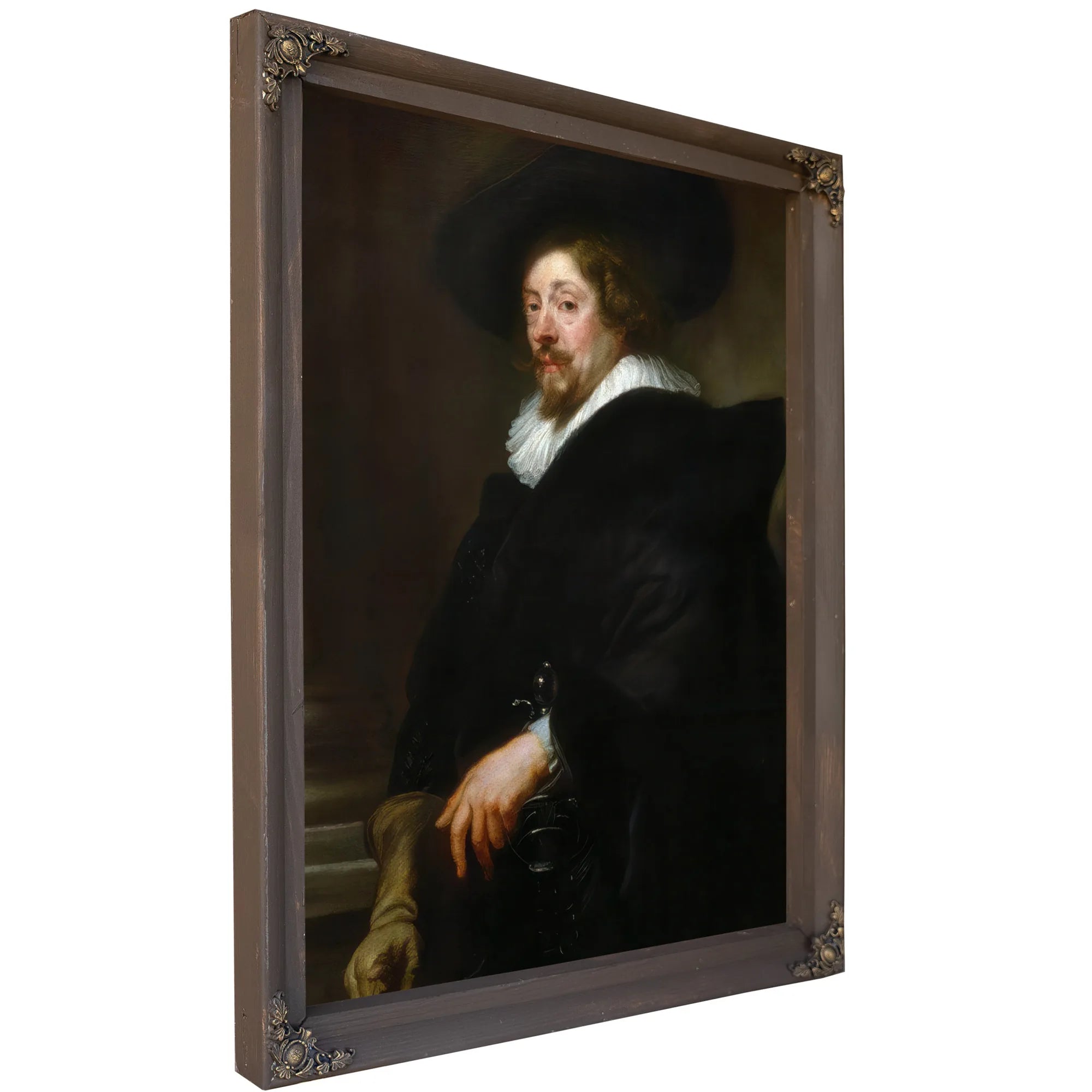 Self Portrait By Peter Paul Rubens Fine Art Print