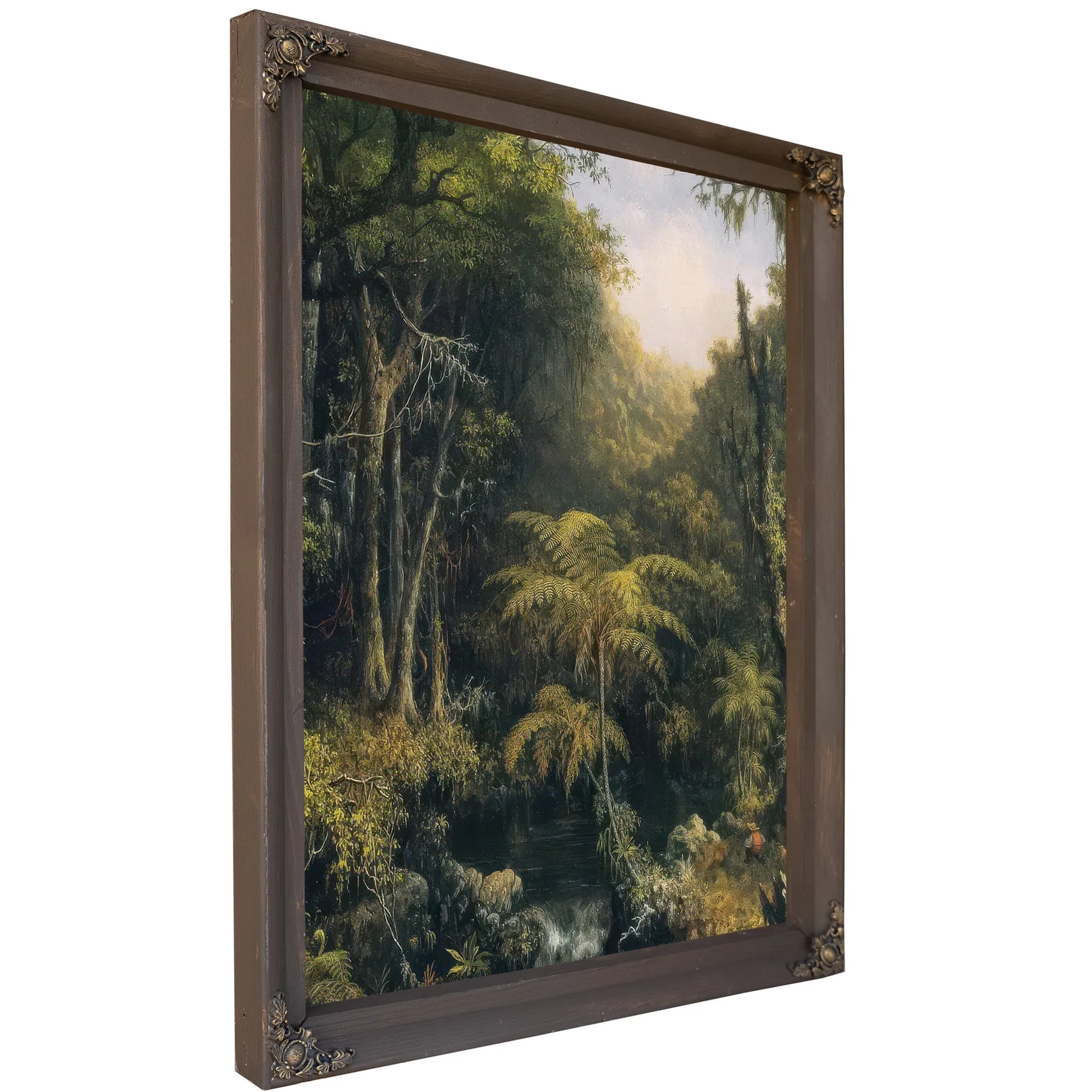 Brazilian Forest By Martin Johnson Heade Fine Art Print