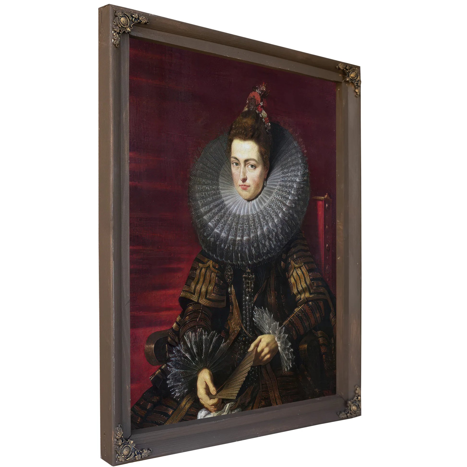 Infanta Isabella Clara Eugenia Regent Of The Netherlands By Peter Paul Rubens Fine Art Print