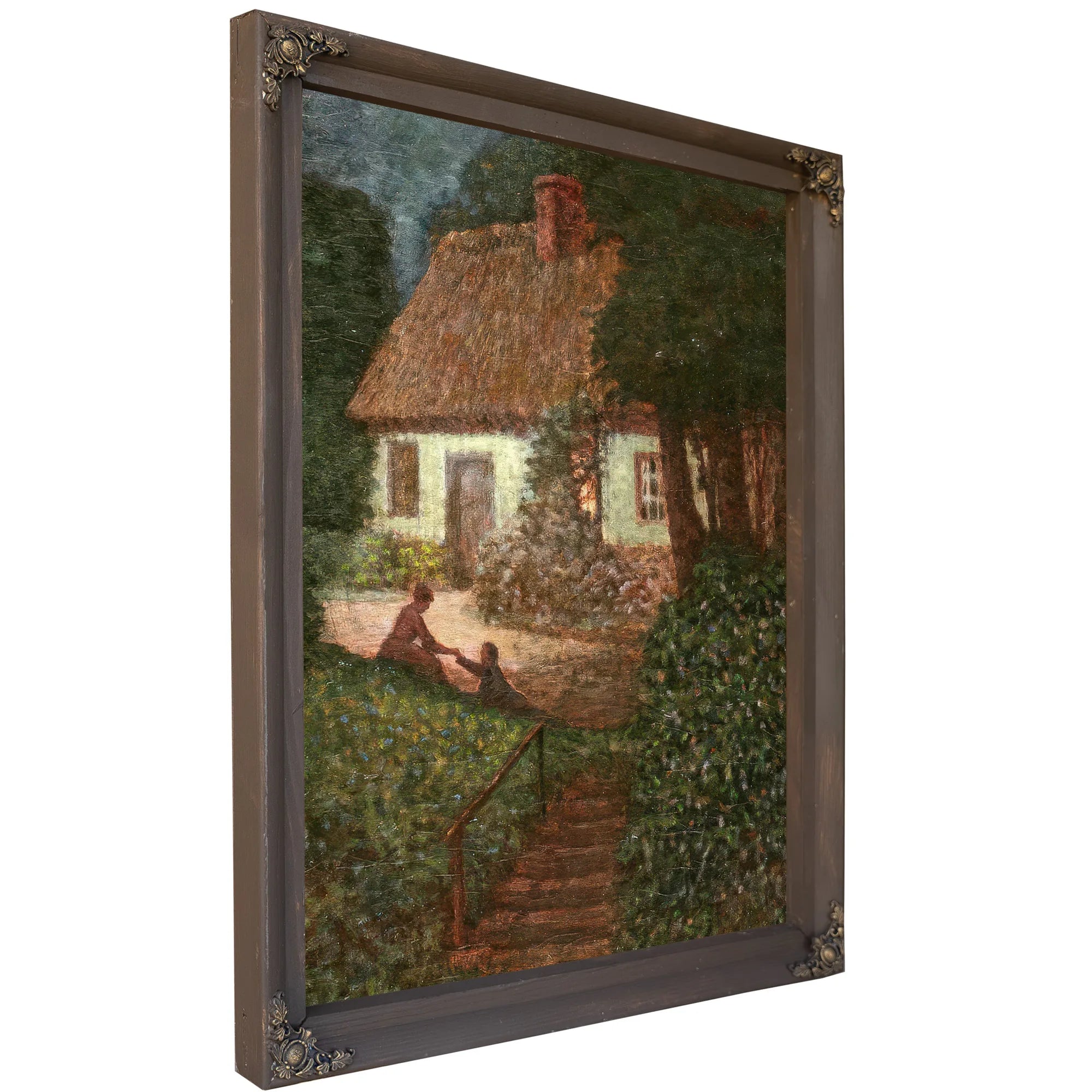 An Evening Proposal By Louis Aston Knight Fine Art Print