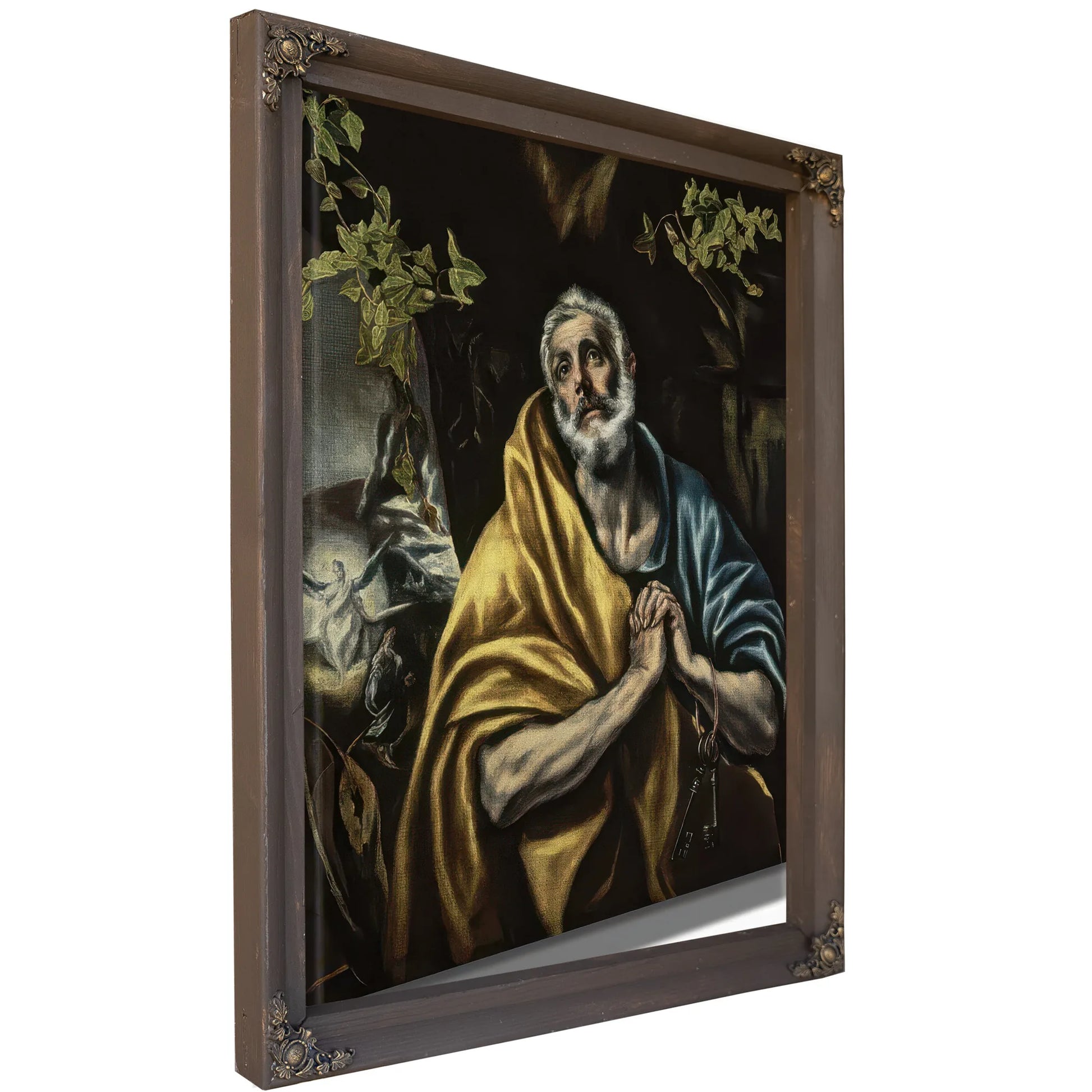 The Penitent Saint Peter By El Greco Fine Art Print
