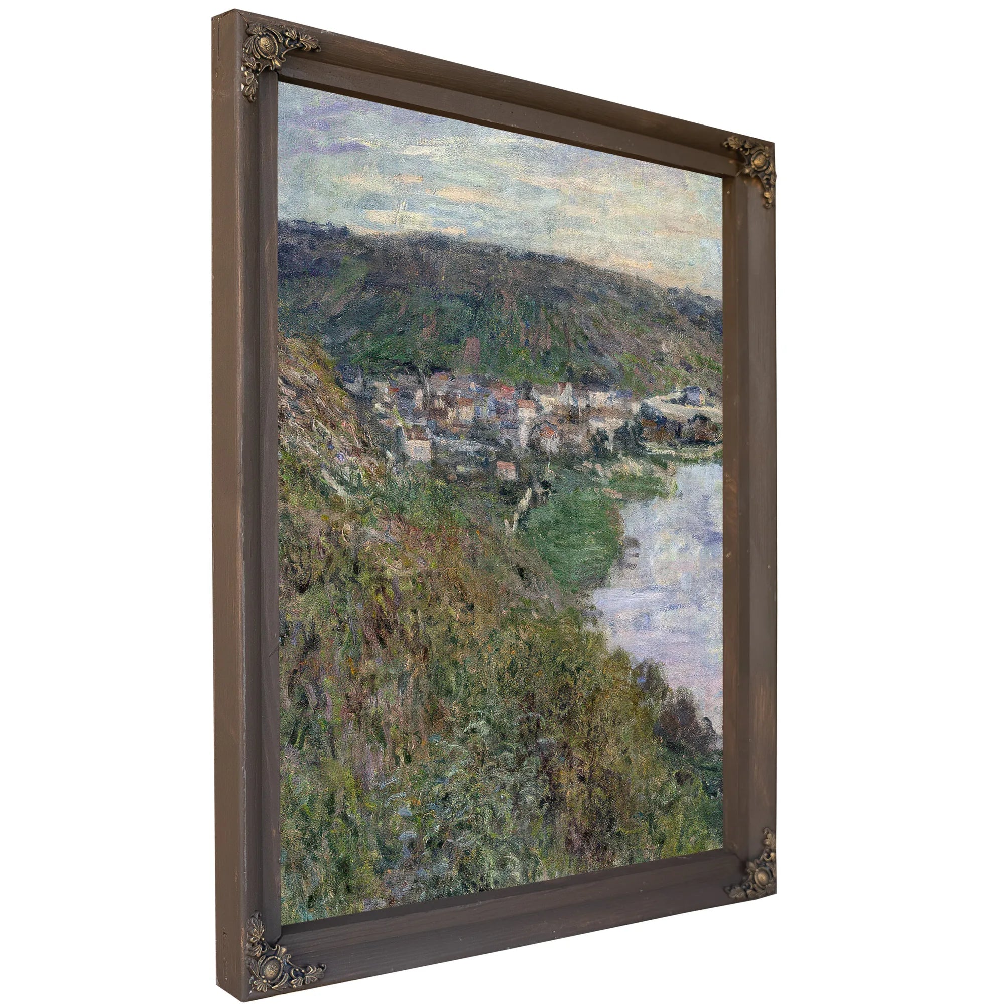 View Of Vetheiul By Claude Monet Fine Art Print