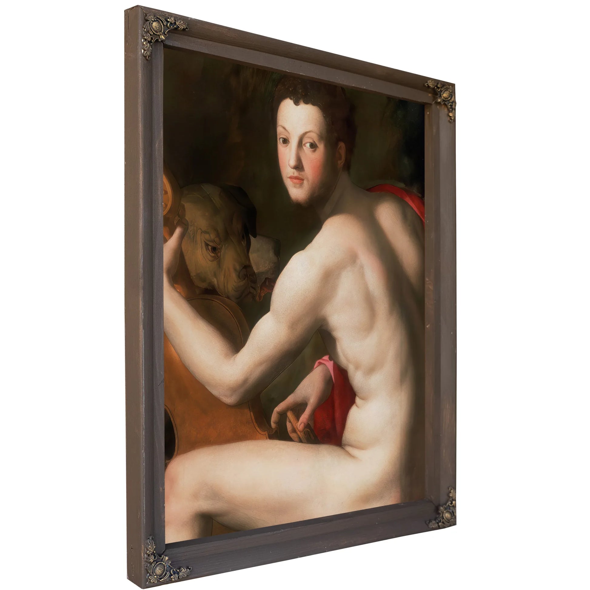 Portrait Of Cosimo I De Medici As Orpheus 1537 1539 Mannerism 93 7X76 4Cm Philidelphia Museum Of Art By Agnolo Bronzino Fine Art Print