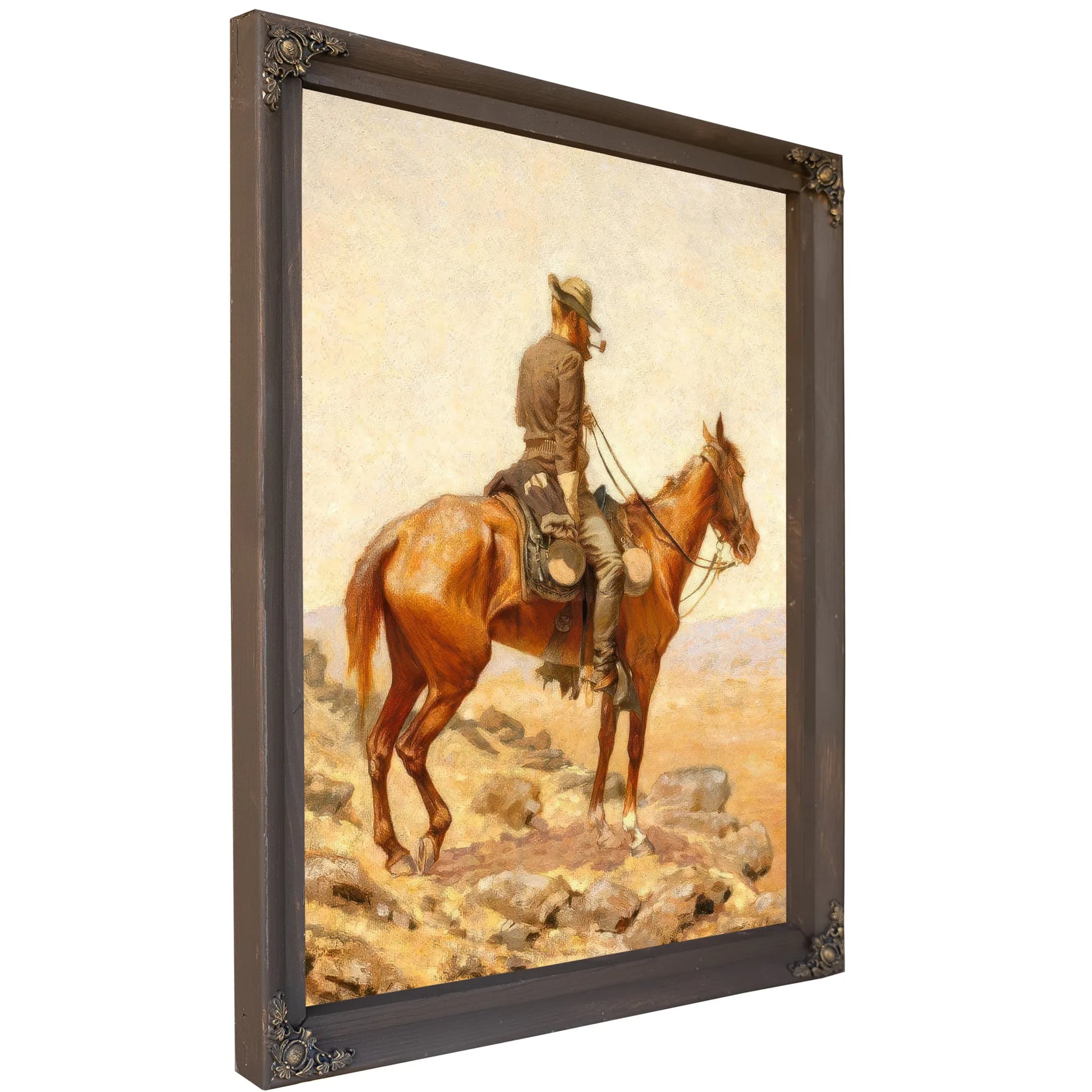 The Lookout By Frederic Remington Fine Art Print