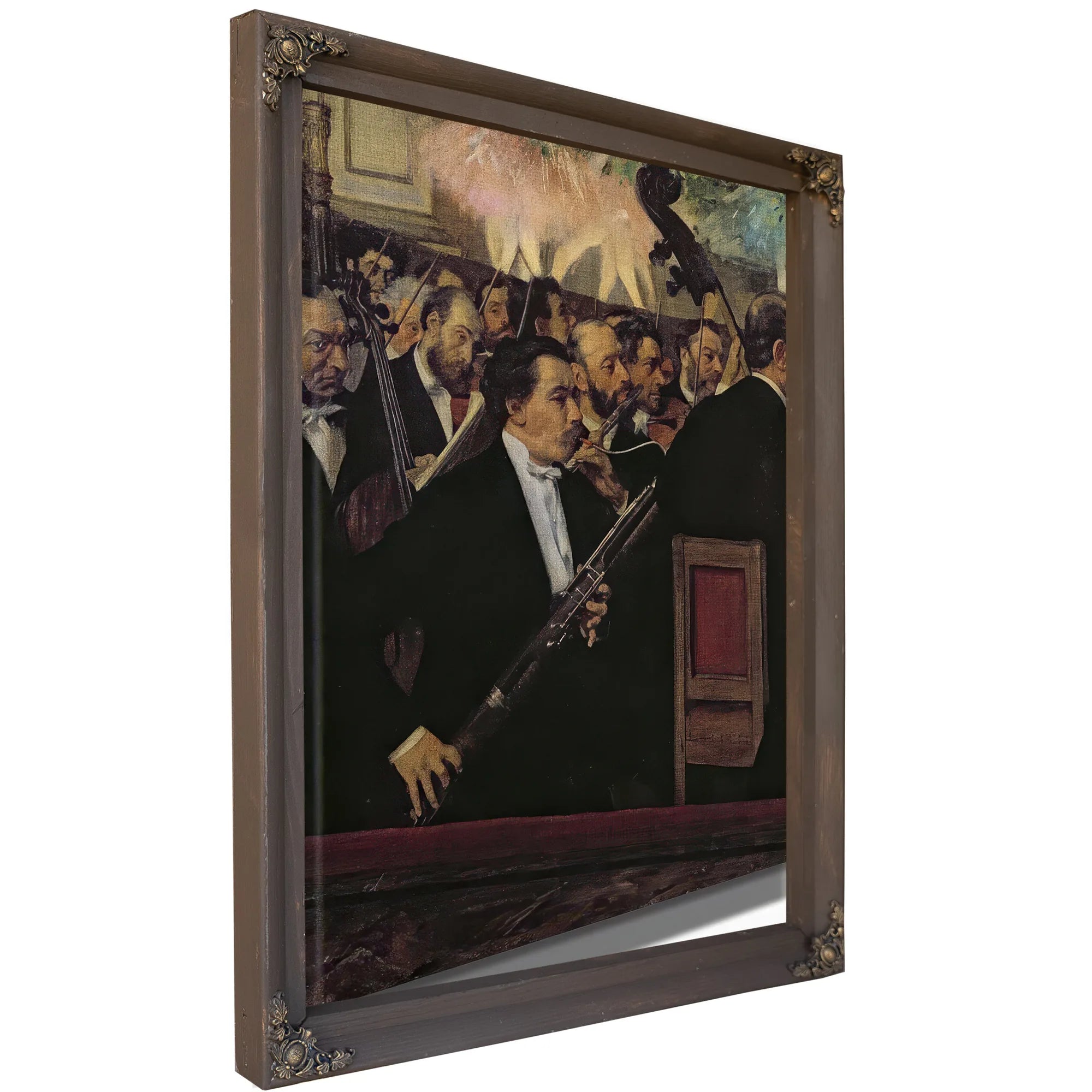 The Opera Orchestra By Edgar Degas Fine Art Print