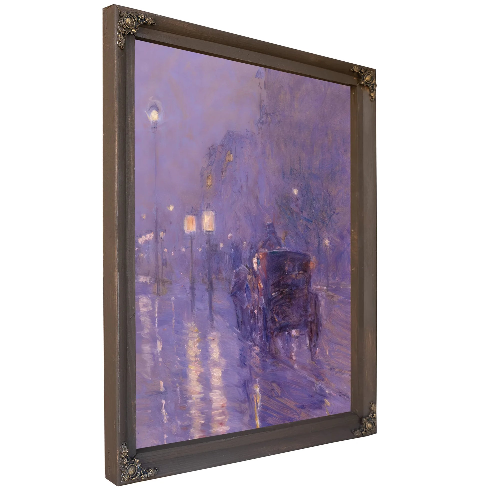 Rainy Midnight By Childe Hassam Fine Art Print