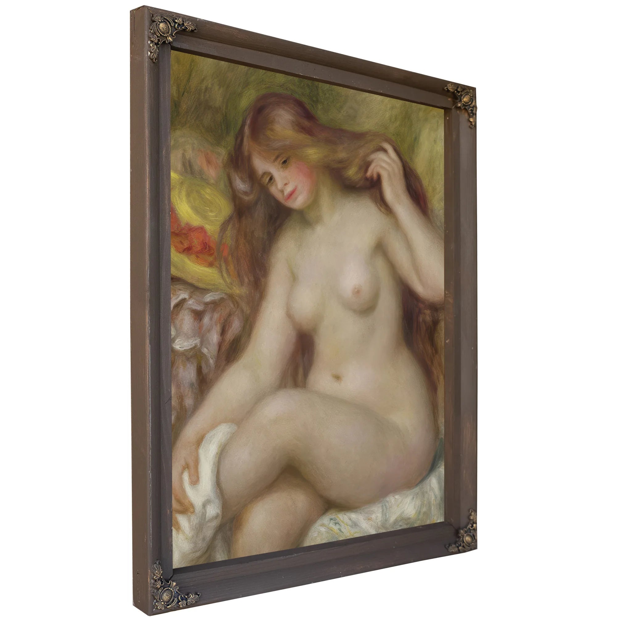 Bather By Pierre Auguste Renoir Fine Art Print