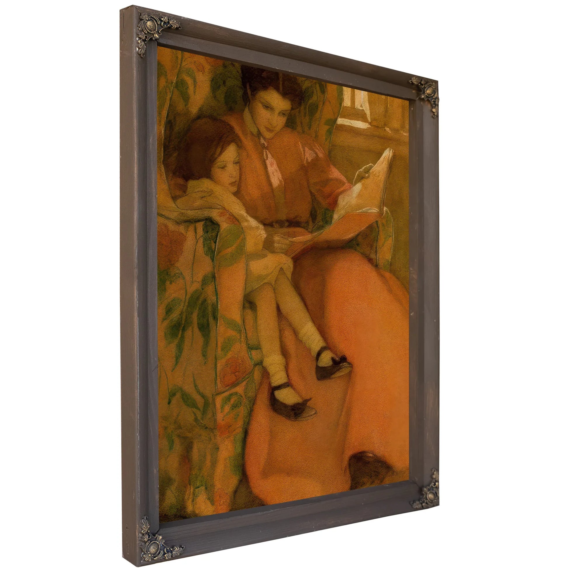 A Rainy Day Dream Blocks Original Illustration 1908 By Jessie Willcox Smith Fine Art Print