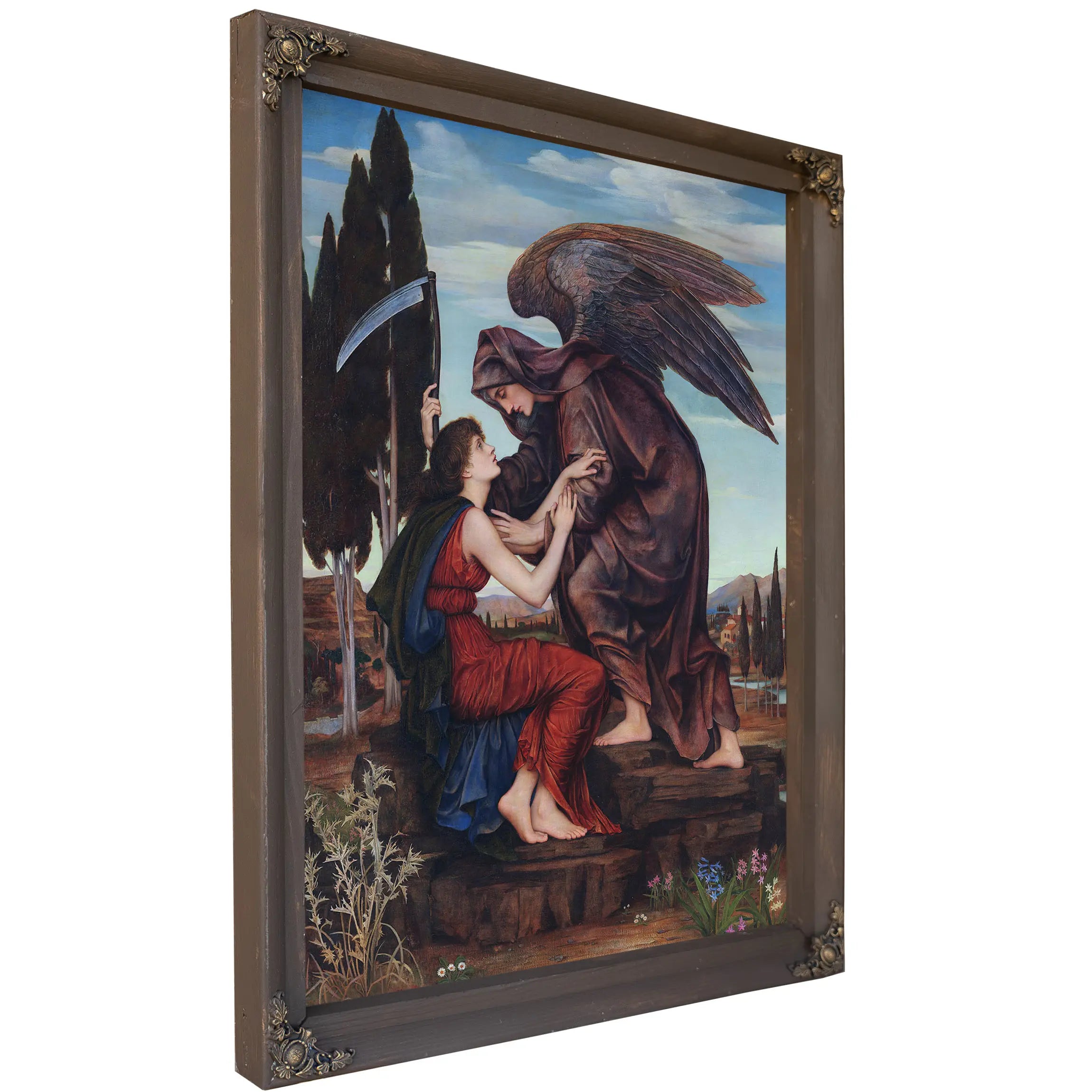 Angel Of Deathfxd by Evelyn De Morgan