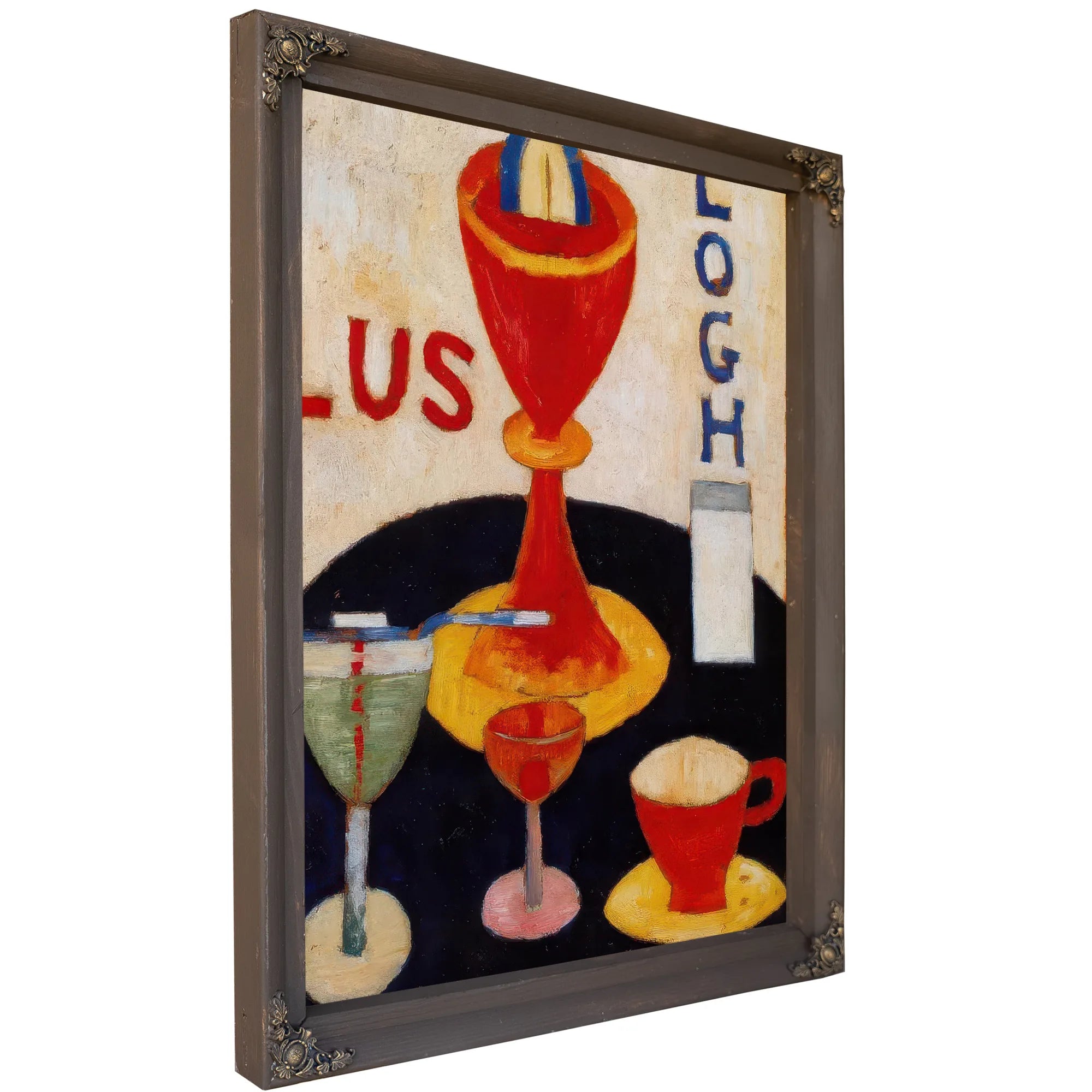 Handsome Drinks By Marsden Hartley Fine Art Print