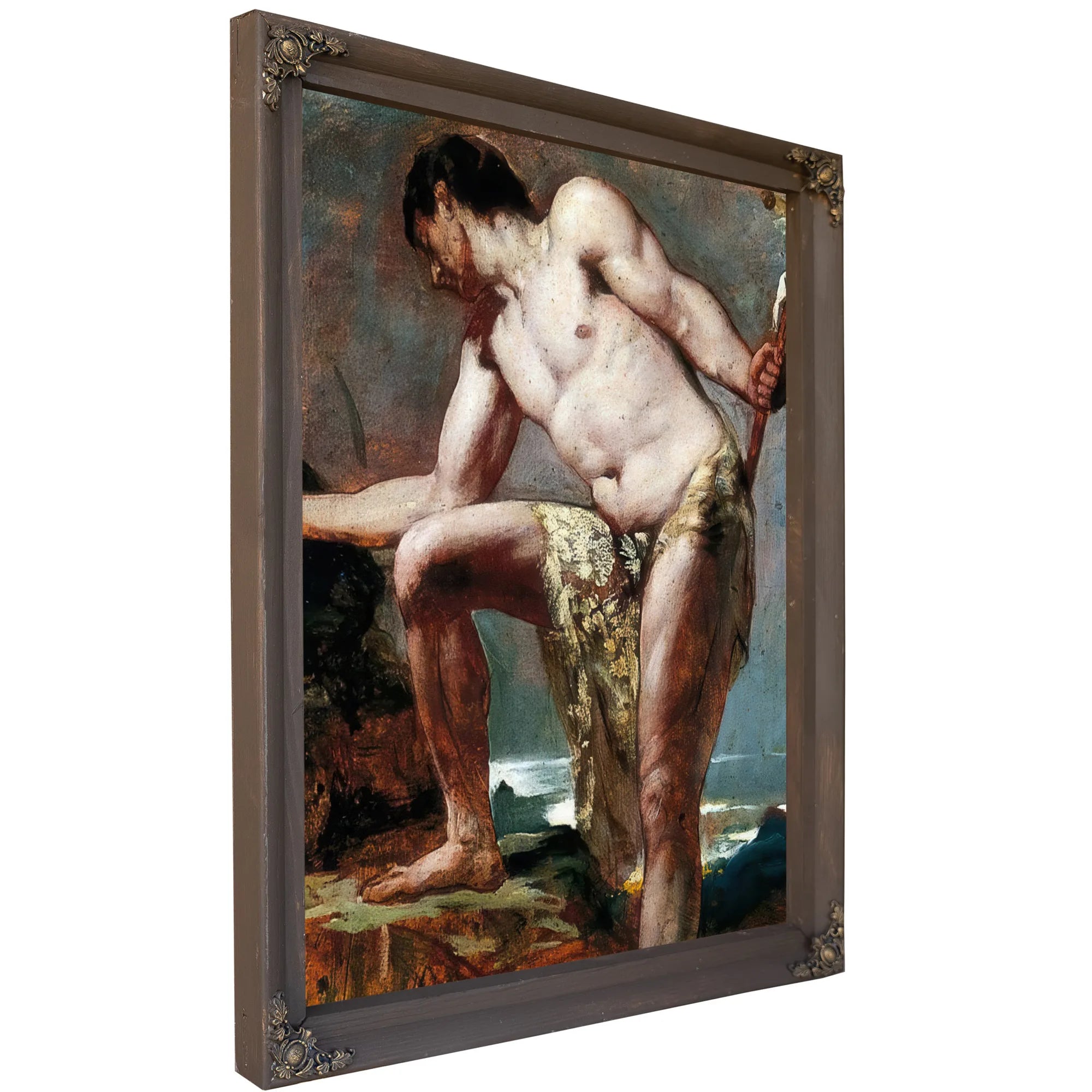 John The Baptist By William Etty Fine Art Print