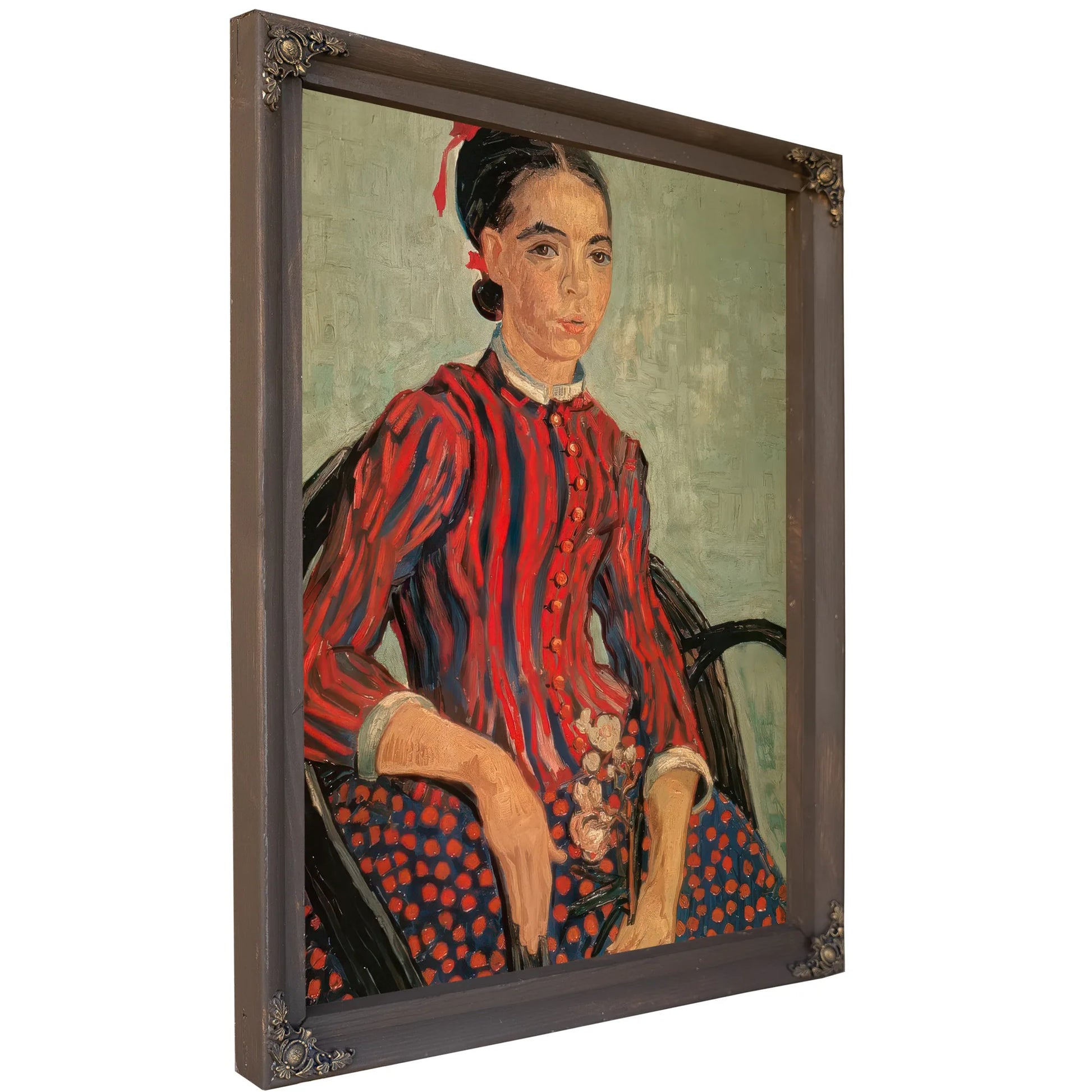 La Mousme By Vincent Van Gogh Fine Art Print
