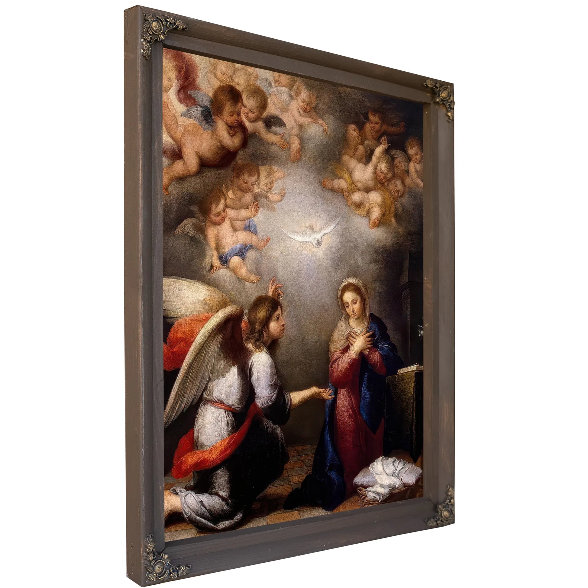 Annunciation By Murillo Fine Art Print