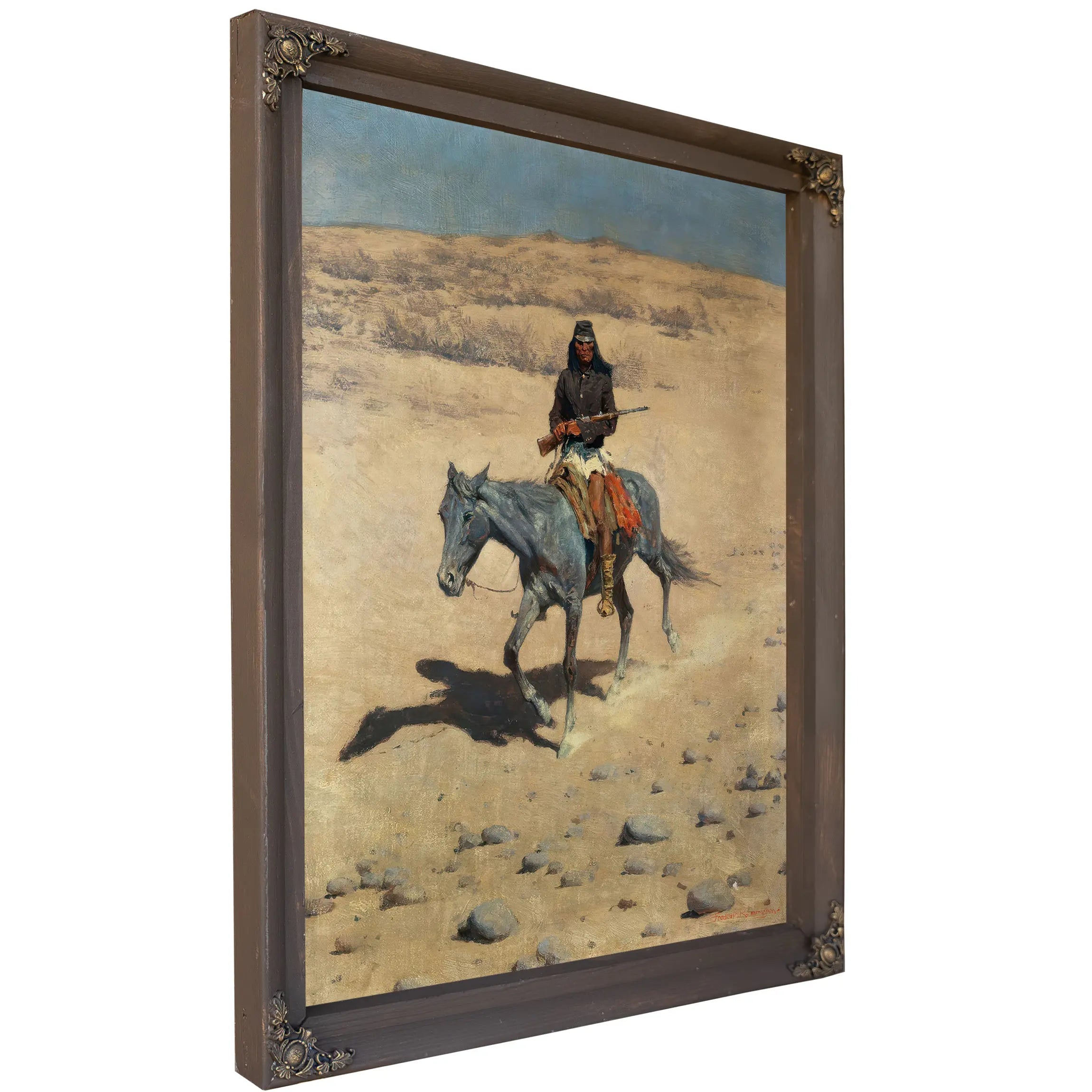 Apache Scout by Frederic Remington
