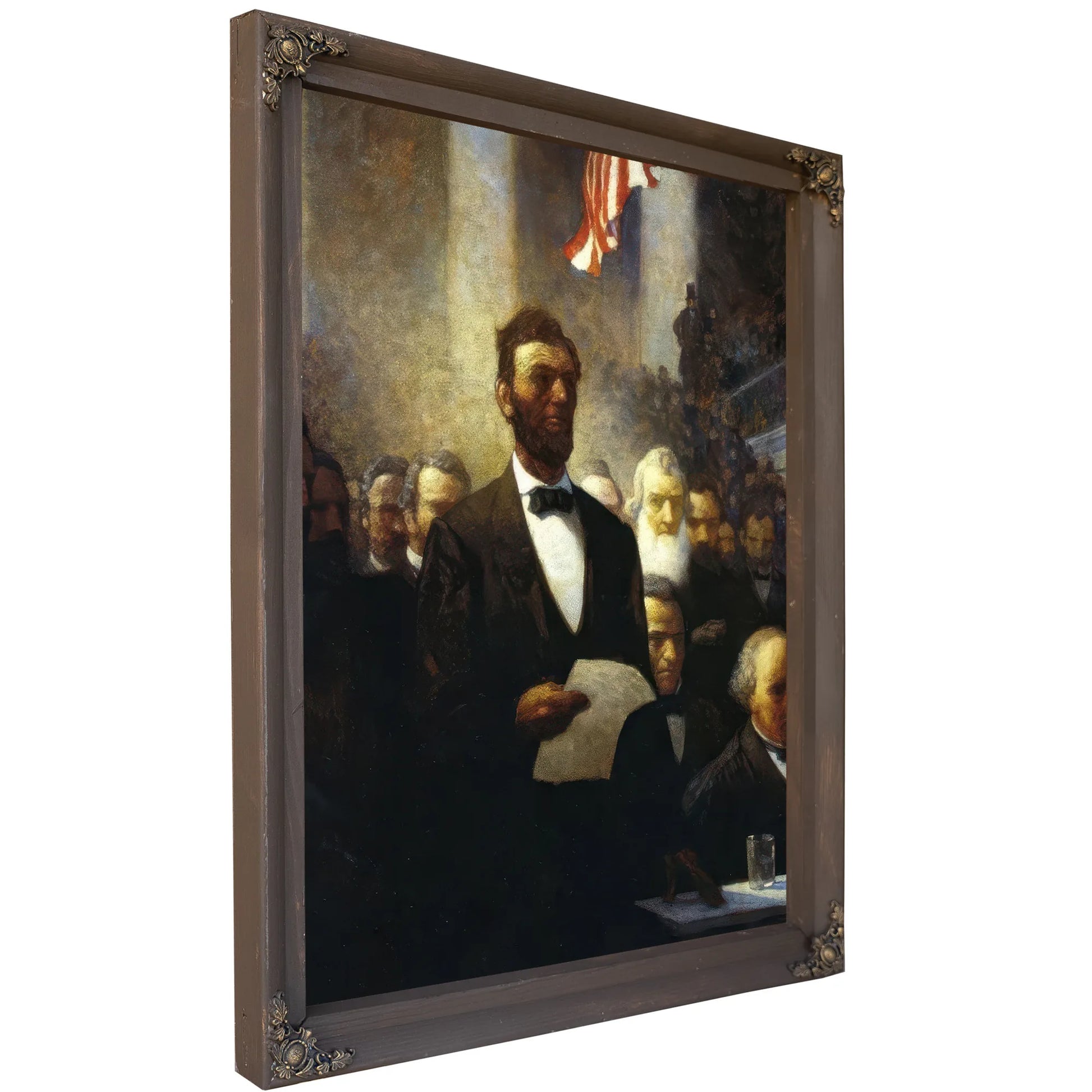 Lincoln By NC Wyeth Fine Art Print