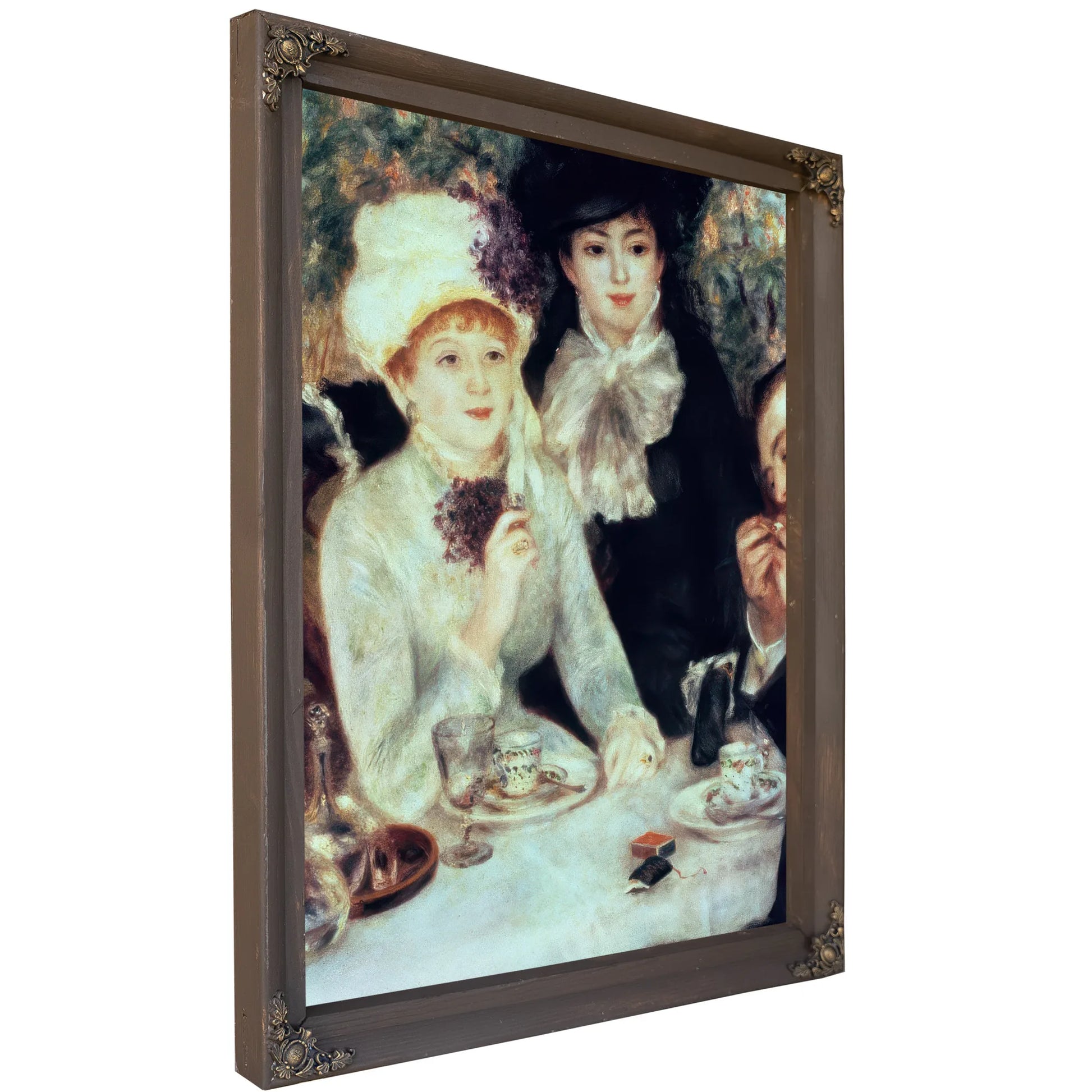 The End Of Luncheon By Pierre Auguste Renoir Fine Art Print
