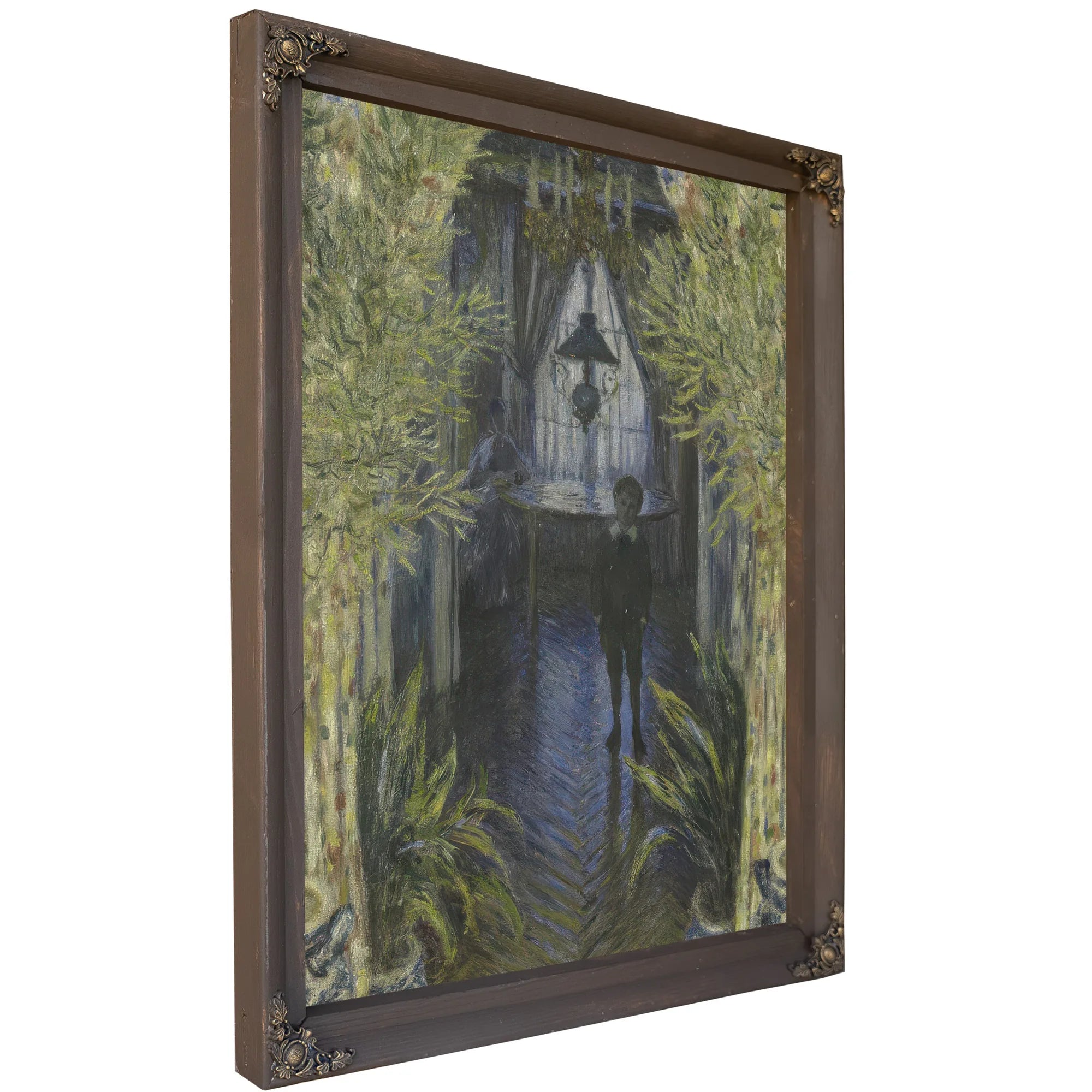 A Corner Of The Apartment 1 By Claude Monet Fine Art Print