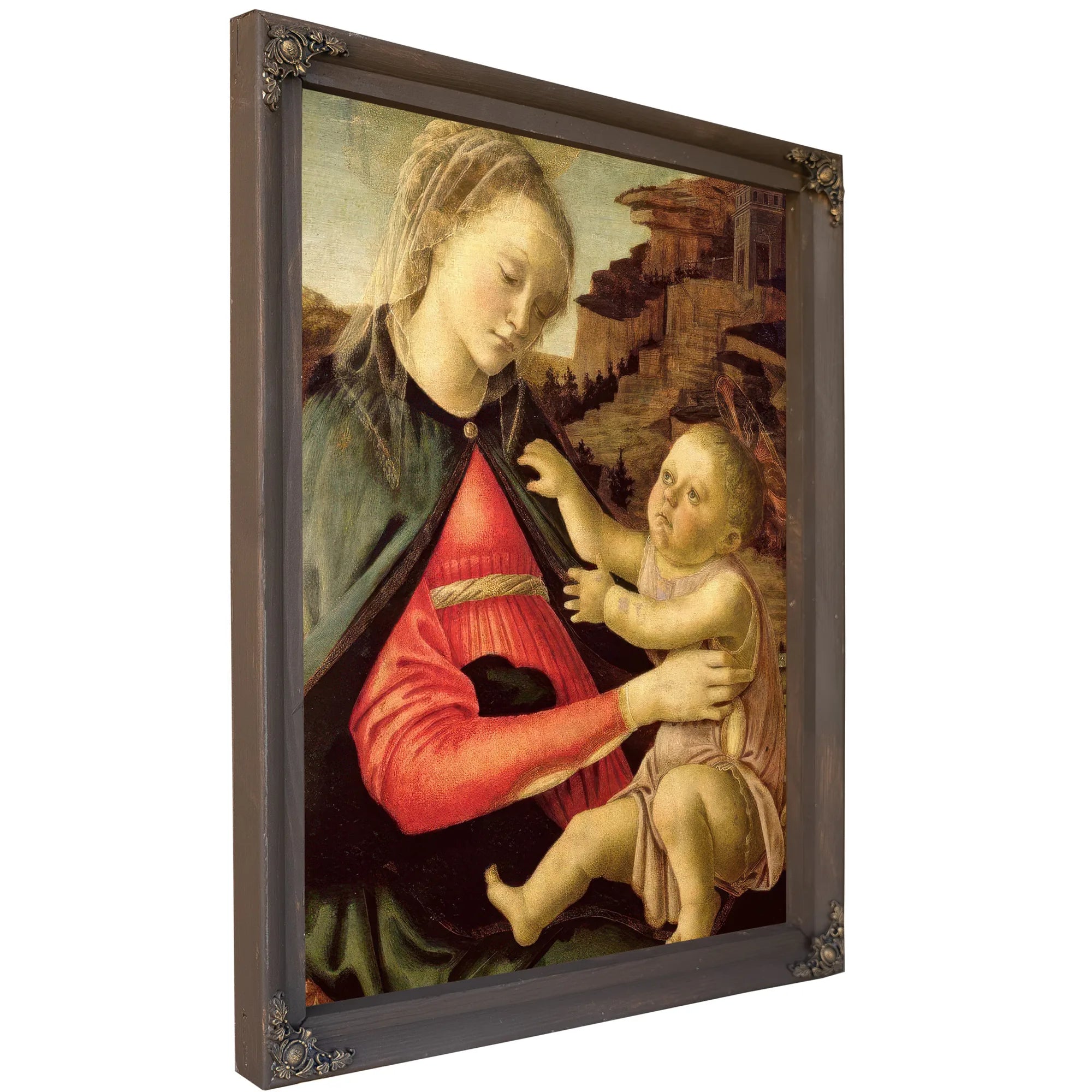 The Virgin And Child (Madonna Of The Guidi Da Faenza) By Sandro Botticelli Fine Art Print