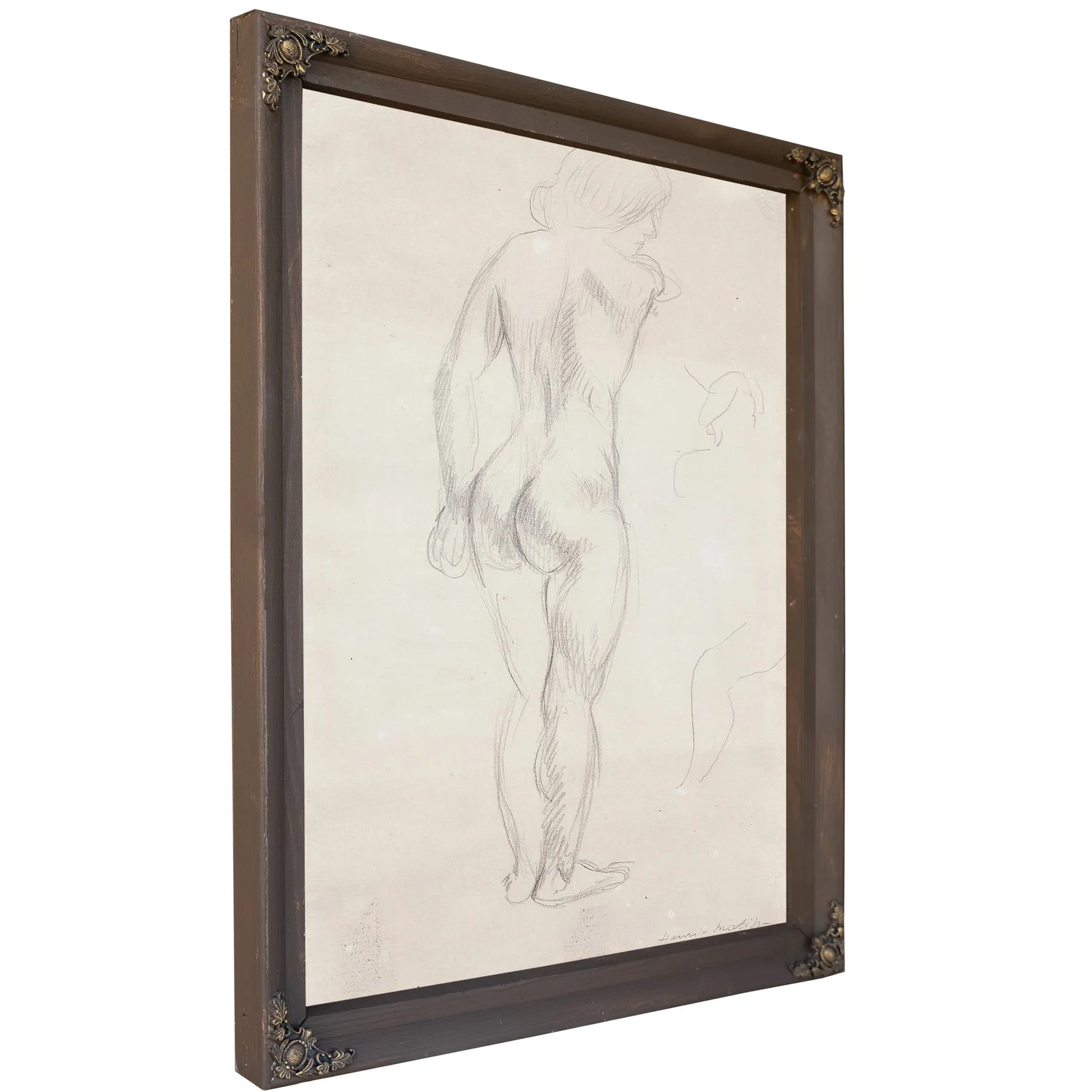 Standing Nude Back View (Nu Debout De Dos) by Henri Matisse