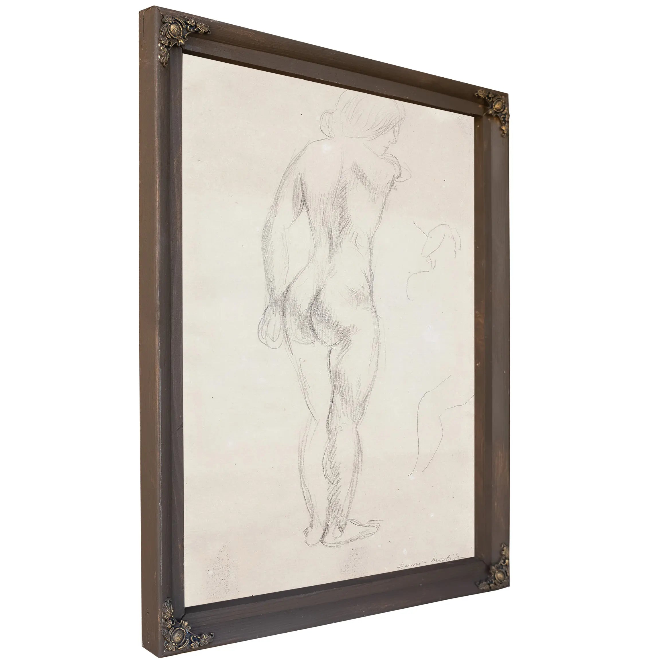 Standing Nude Back View (Nu Debout De Dos) by Henri Matisse