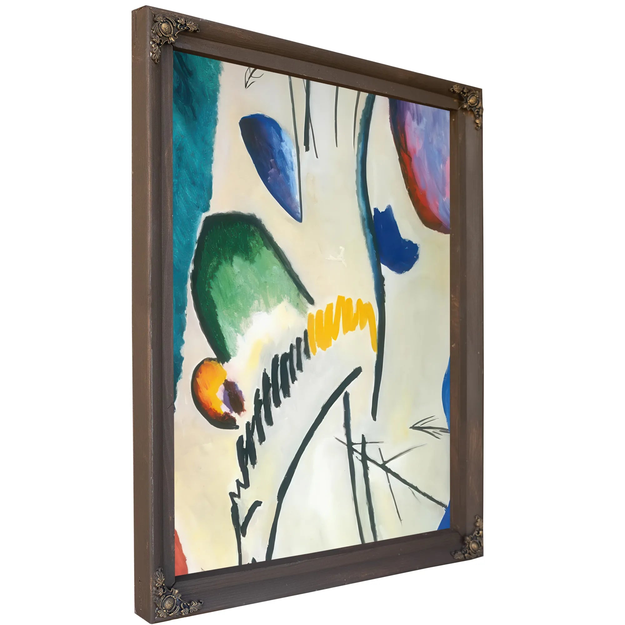 Lyrical 1911 By Wassily Kandinsky Fine Art Print