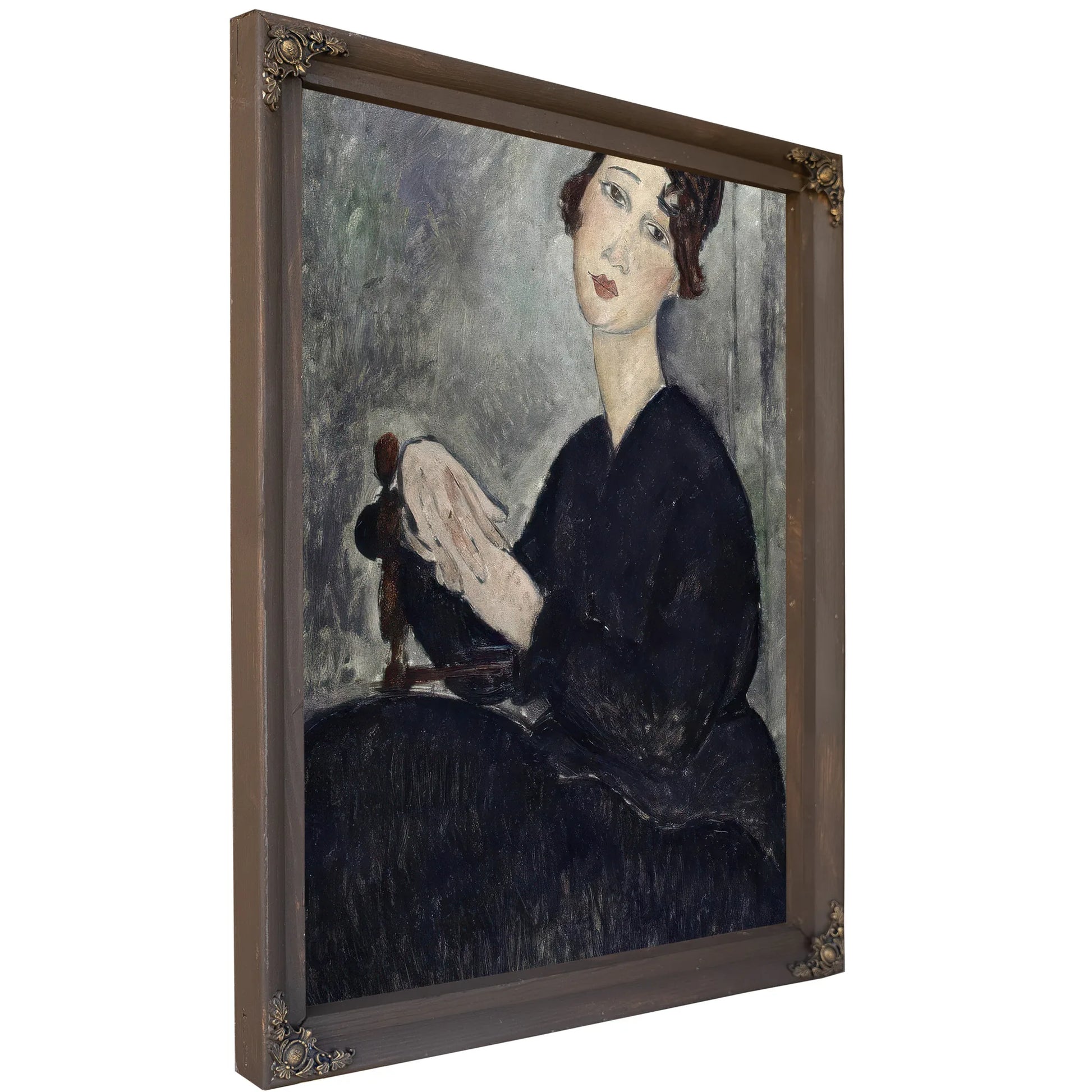 Portrait Of Dedie (Odette Hayden) By Amedeo Modigliani Fine Art Print