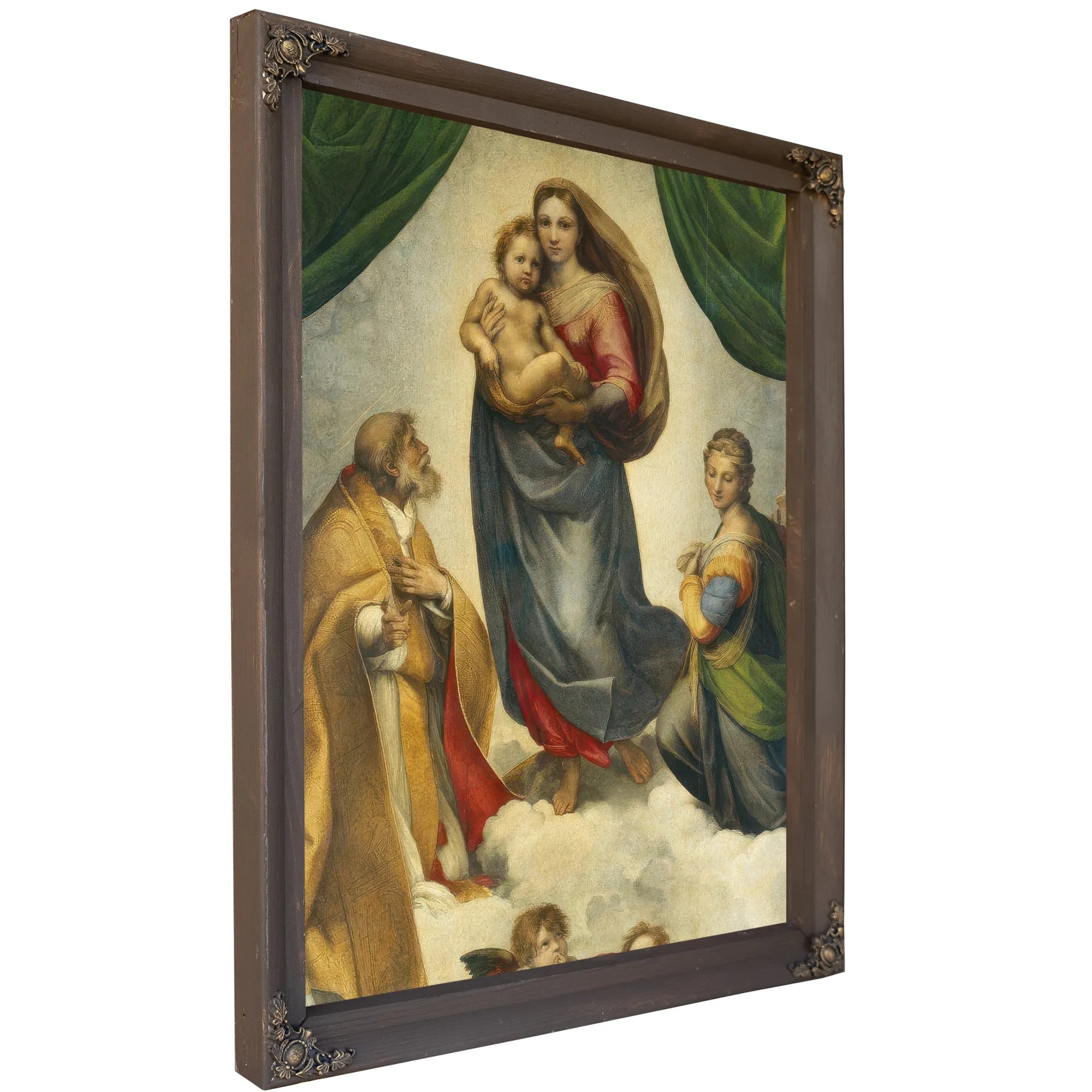 The Sistine Madonna By Raphael Fine Art Print