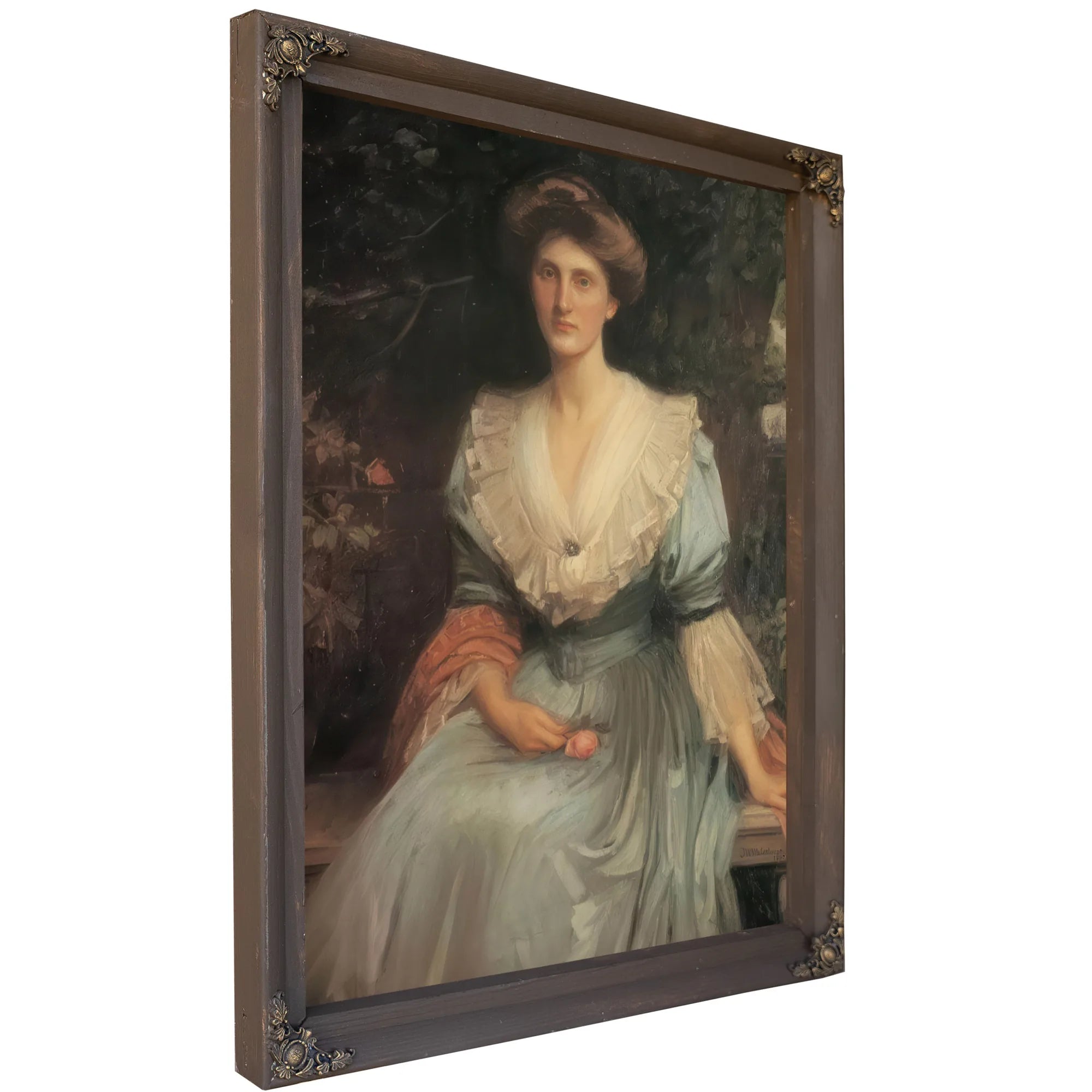 Lady Violet Henderson By John Waterhouse Fine Art Print