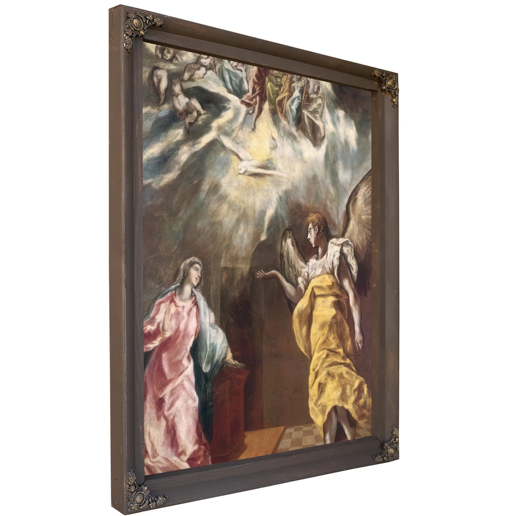 The Annunciation 2 By El Greco Fine Art Print