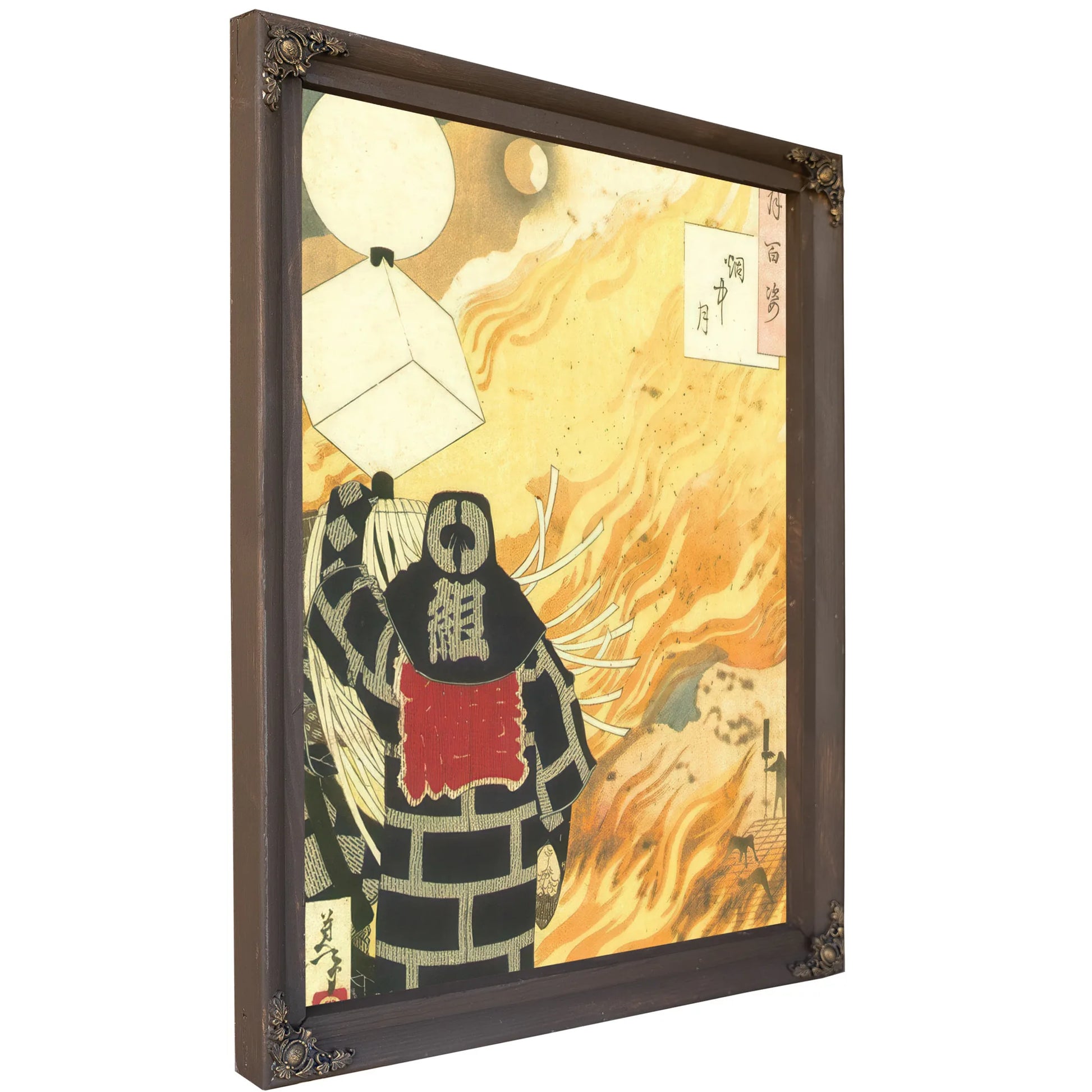 Moon And Smoke Tsuki Hyakushi 22 1886 By Tsukioka Yoshitoshi Fine Art Print