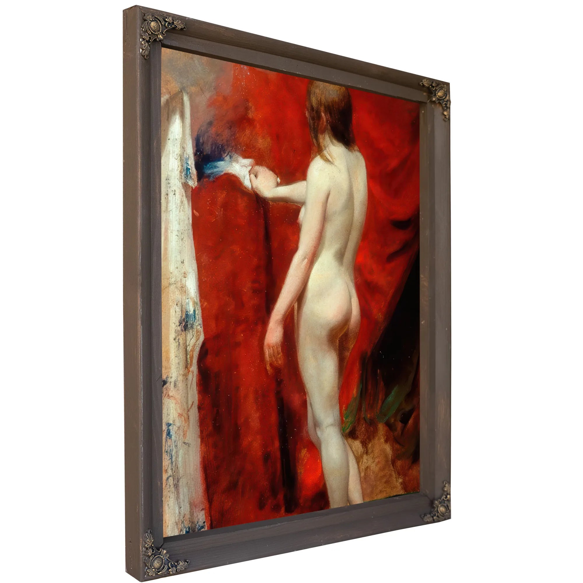 Back View Of A Woman By William Etty Fine Art Print