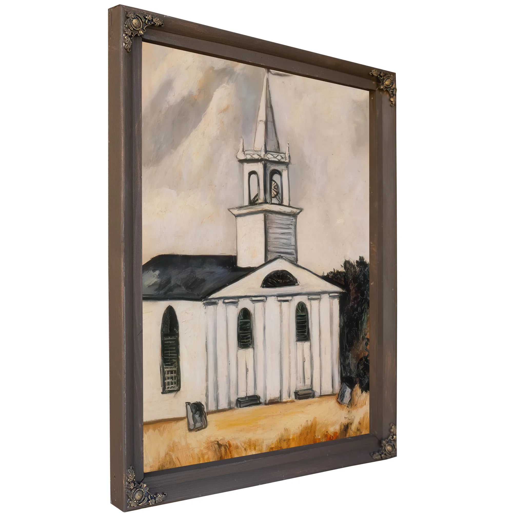 Church At Head Tide No 2 By Marsden Hartley Fine Art Print