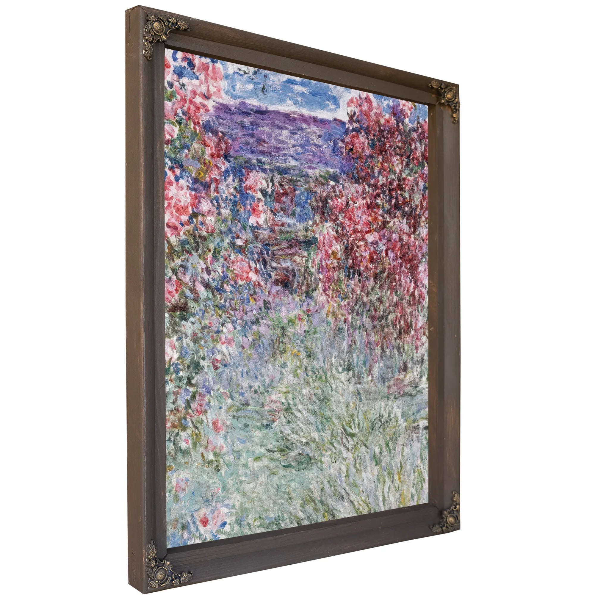 The House In The Roses By Claude Monet Fine Art Print