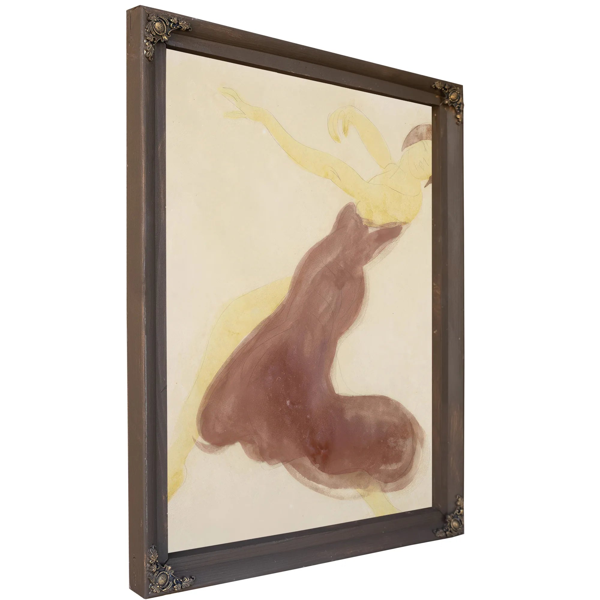 Dancer By Francois Auguste Rene Rodin Fine Art Print