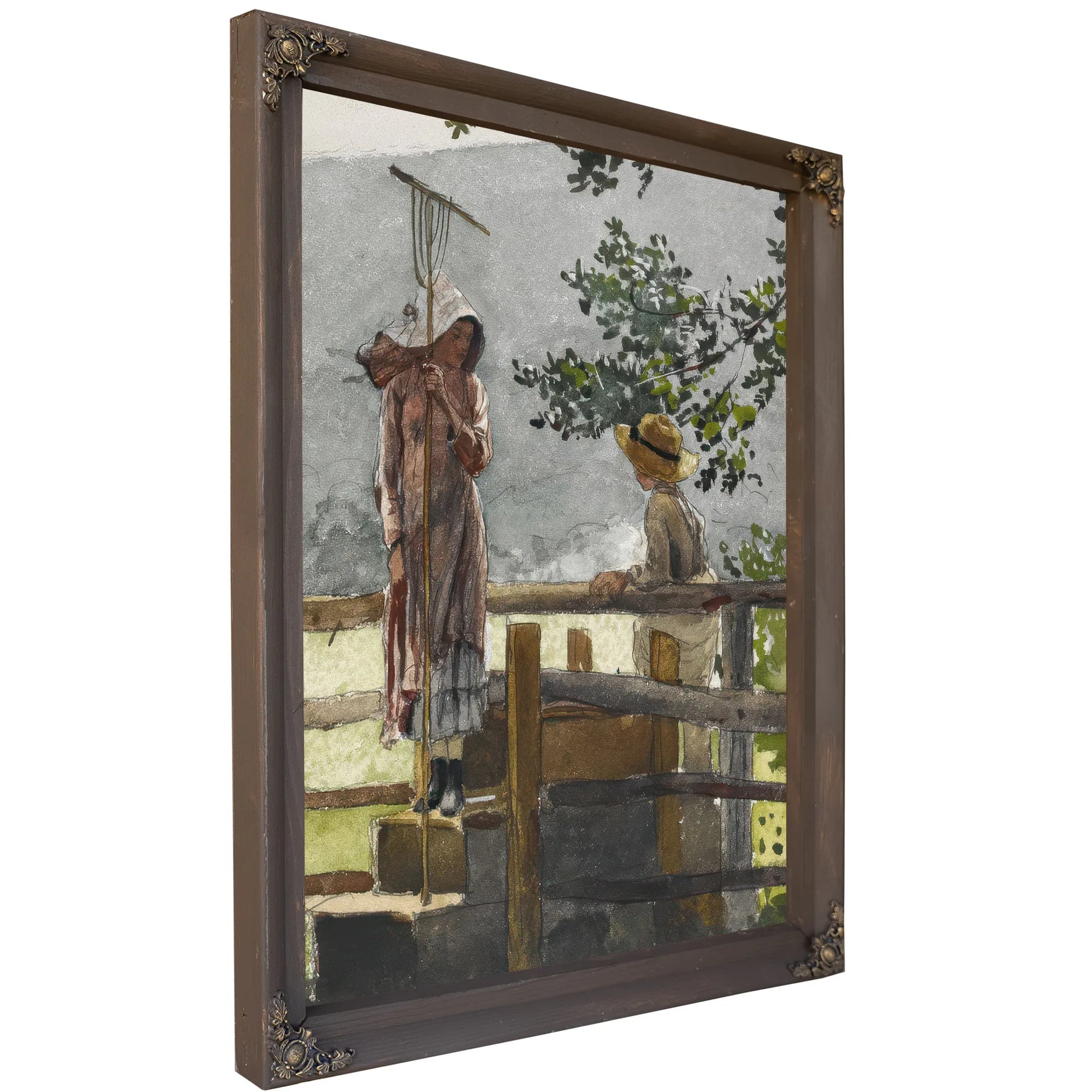 Spring By Winslow Homer Fine Art Print