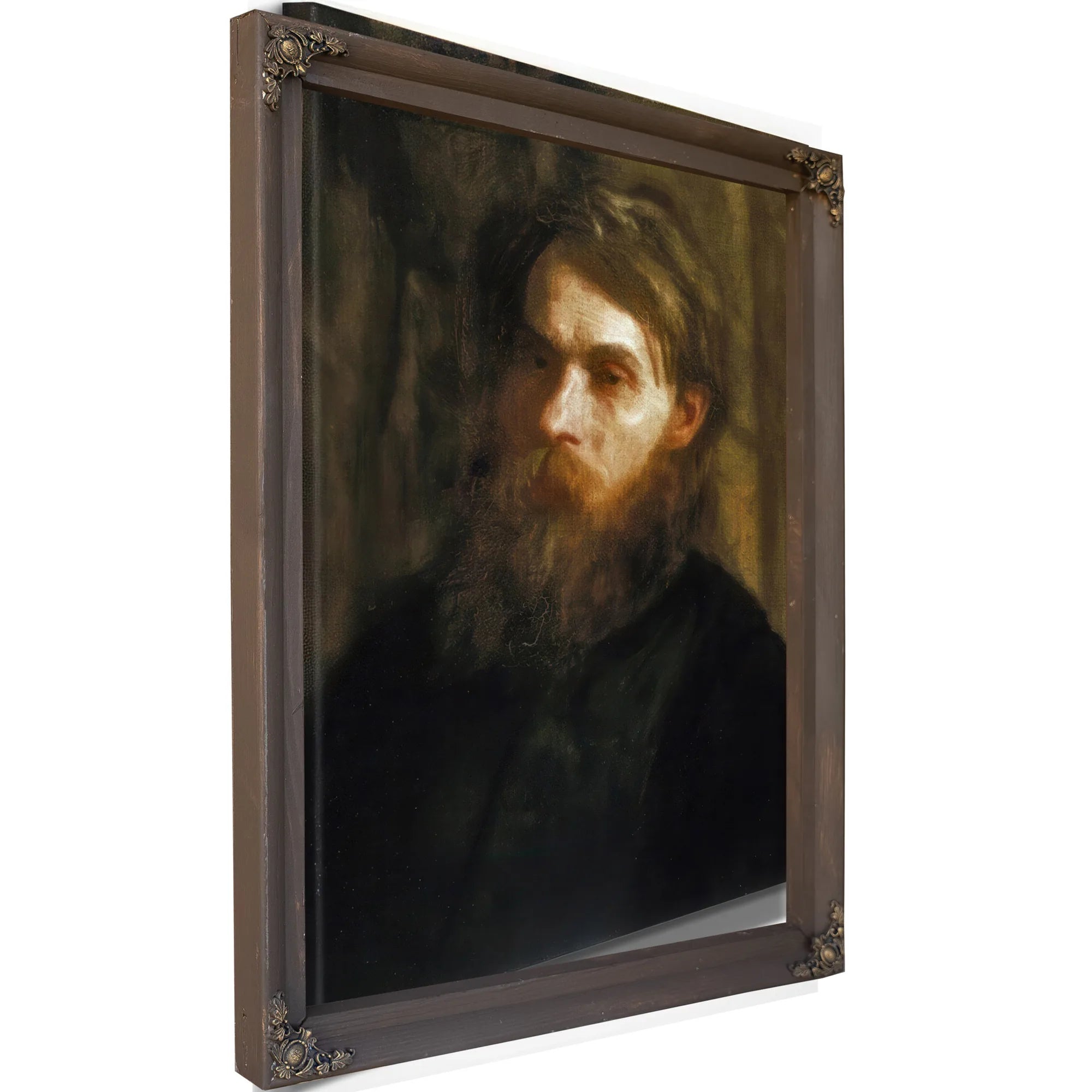 The Bohemian (Portrait Of Franklin Louis Schenk) By Thomas Eakins Fine Art Print