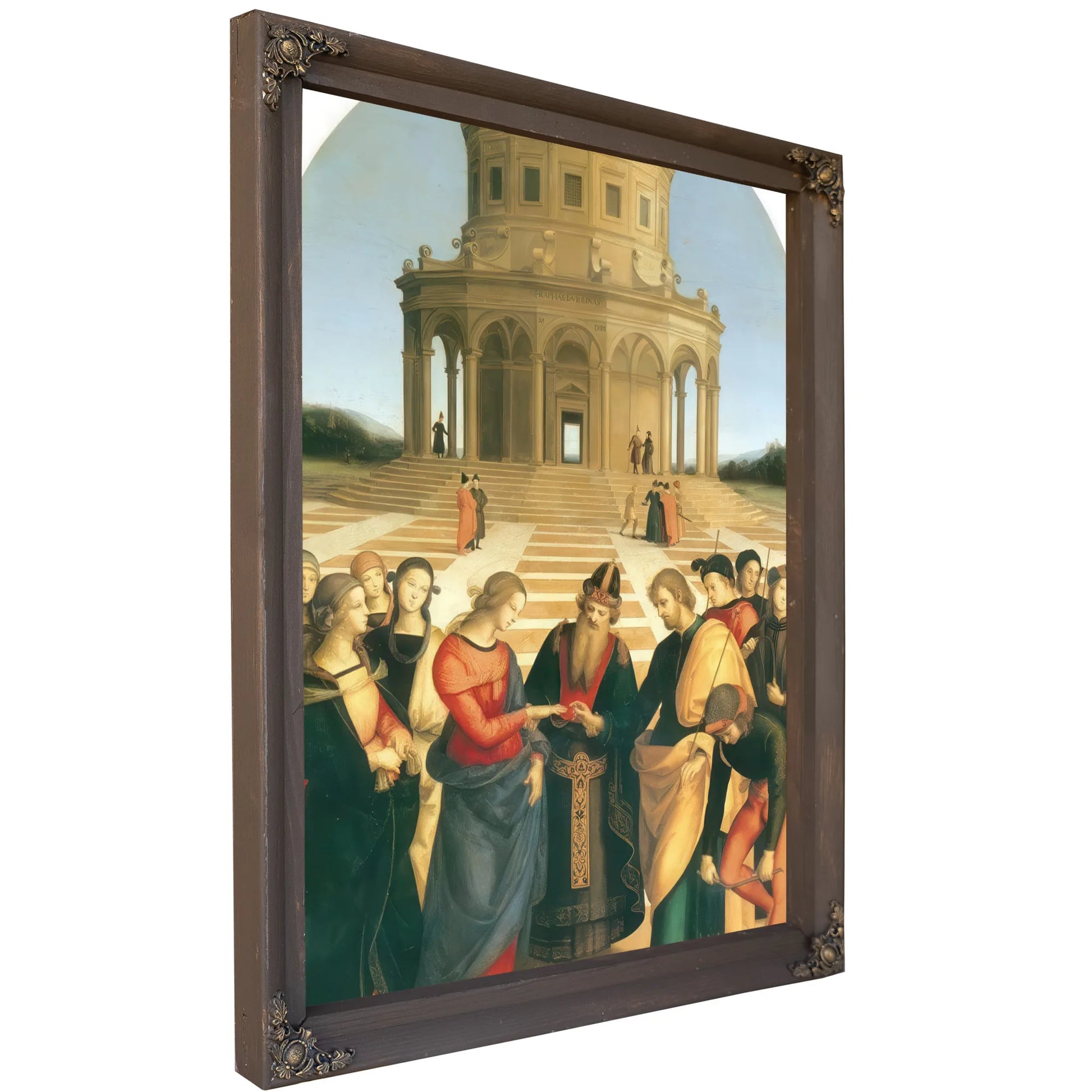 The Marriage Of The Virgin By Raphael Fine Art Print