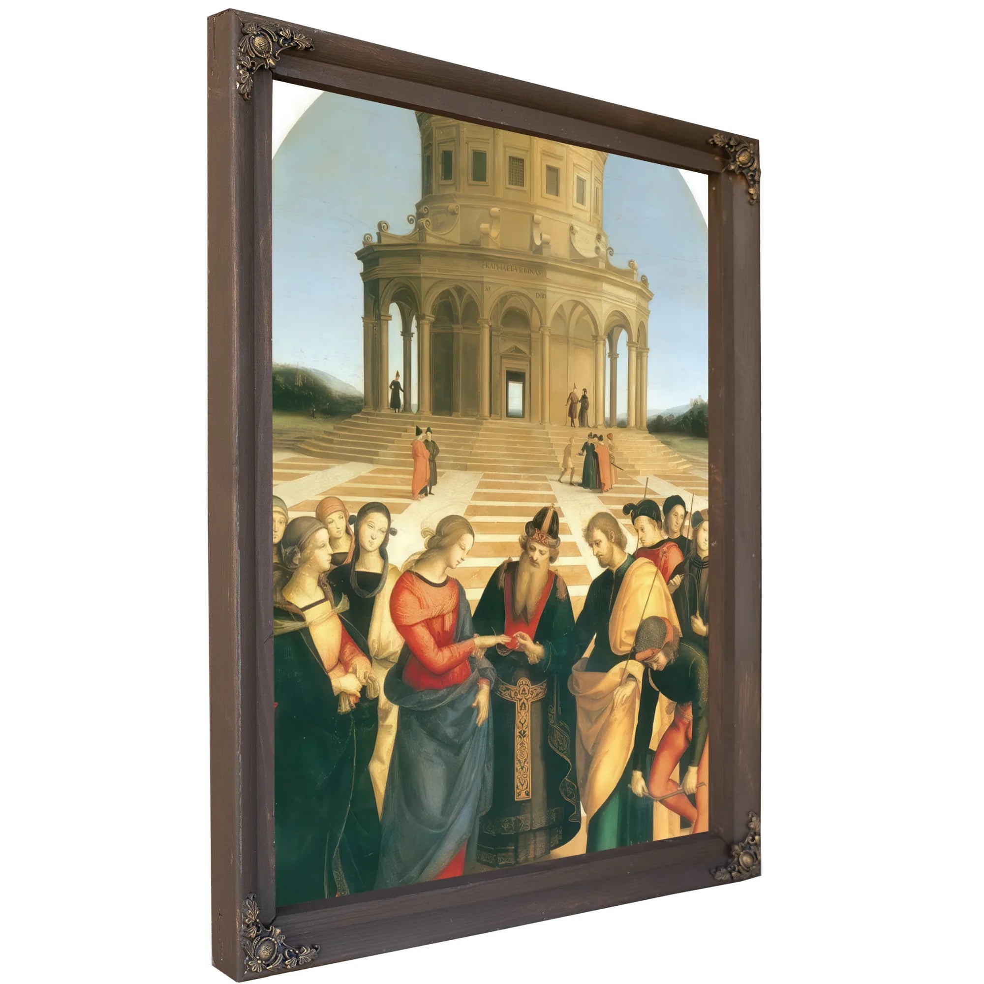 The Marriage Of The Virgin By Raphael Fine Art Print