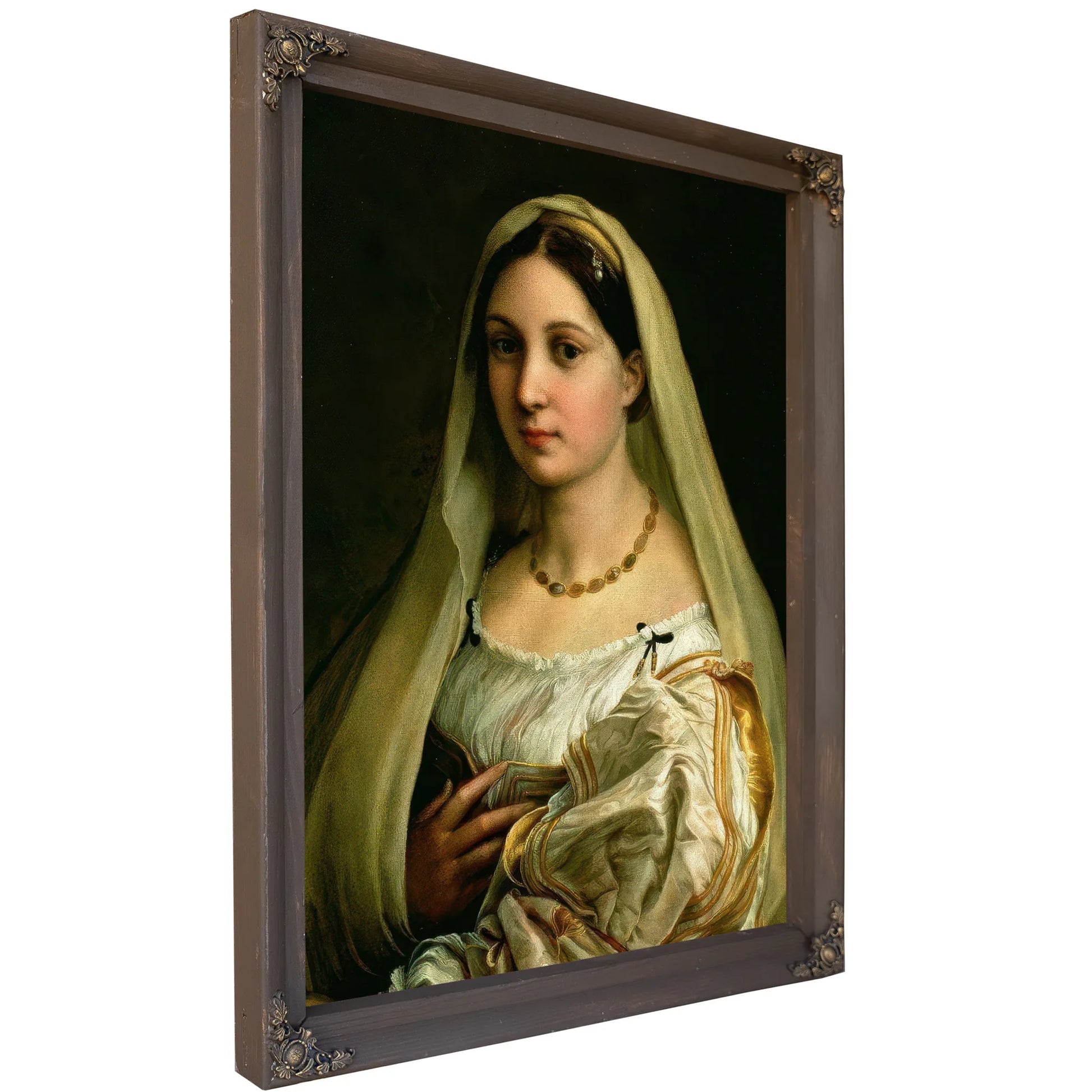 The Veiled Woman Or La Donna Velata By Raphael Fine Art Print