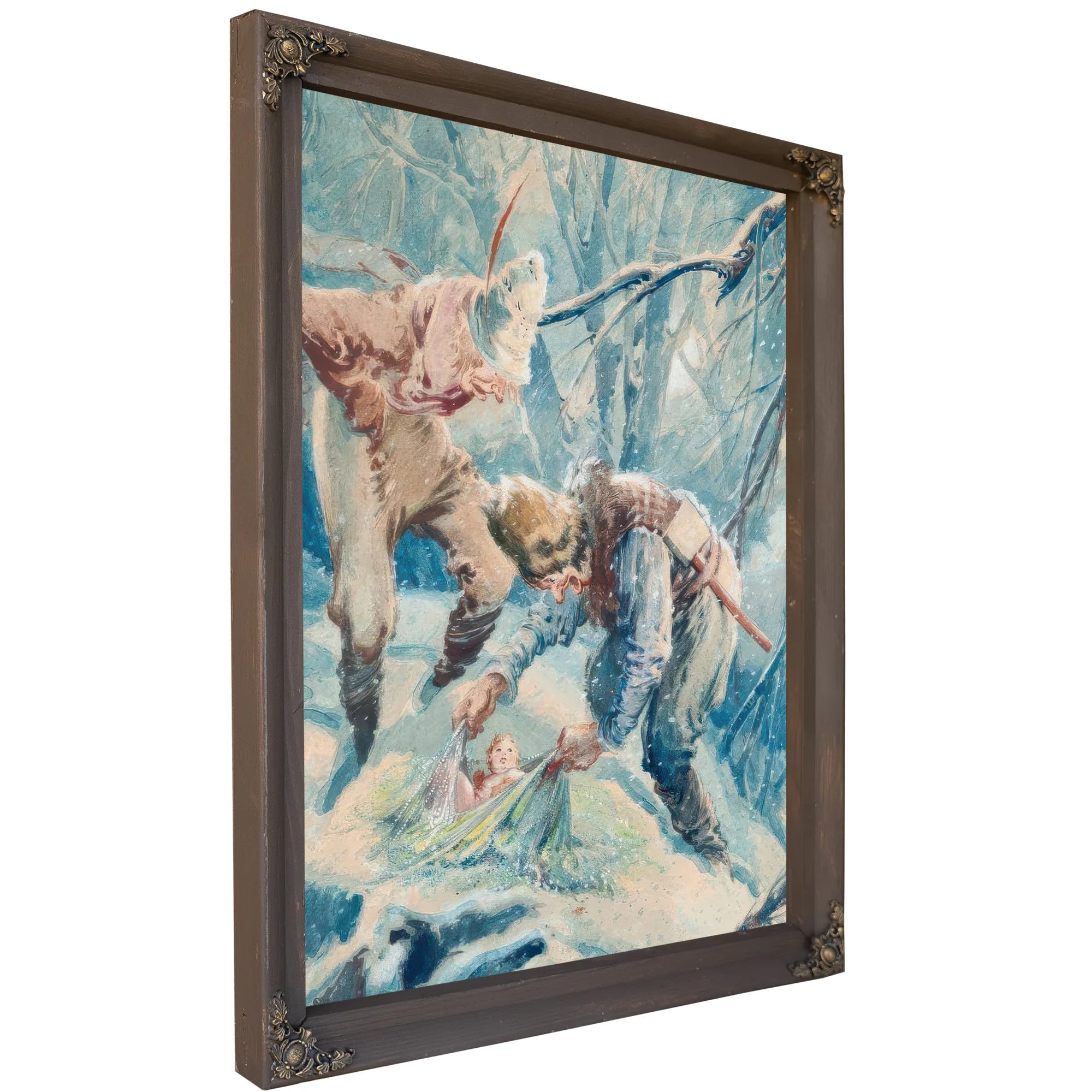 The Happy Prince And Other Tales Story Illustration Page 109 1940 By Everett Shinn Fine Art Print