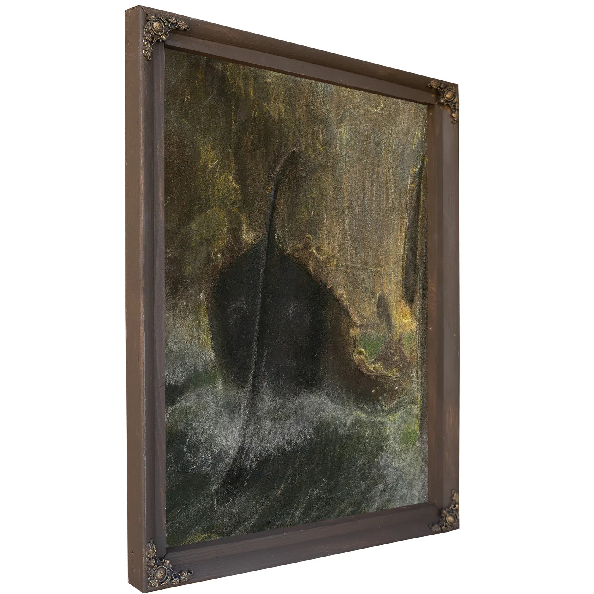 Between Scylla And Charybdis 1910 By Adolf Hiremy Hirschl Fine Art Print