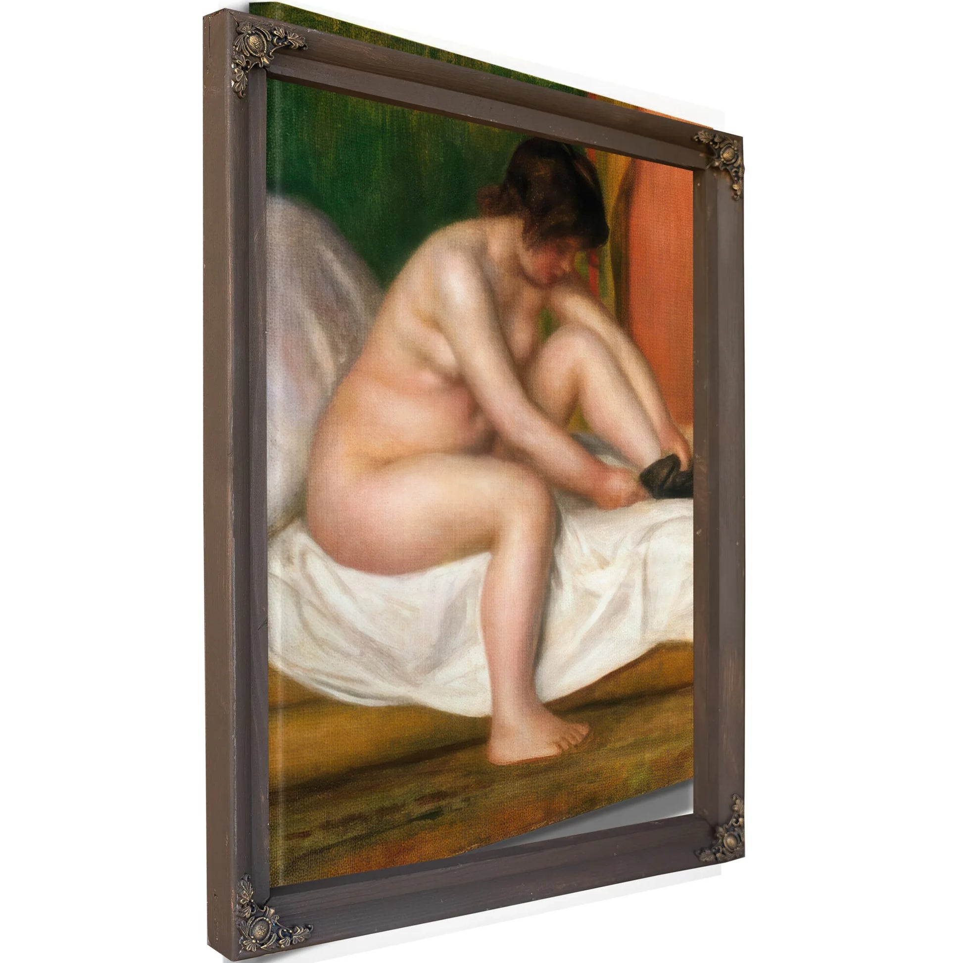 Nude By Pierre August Renoir Fine Art Print