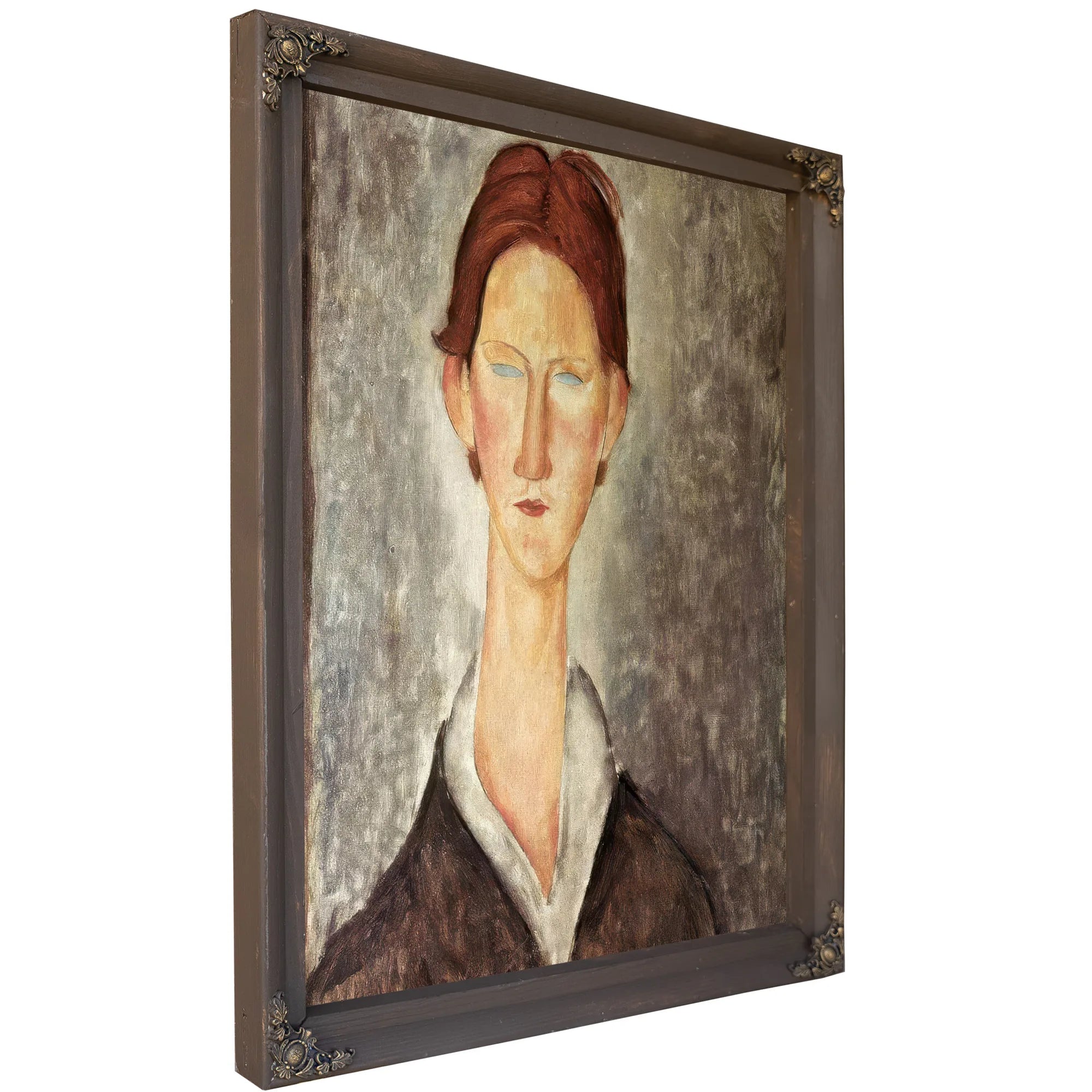 Portrait Of A Student By Amedeo Modigliani Fine Art Print