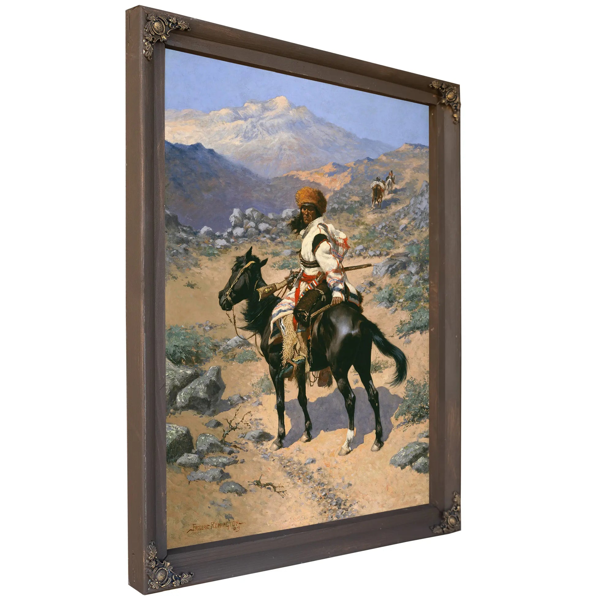 An Indian Trapper by Frederic Remington