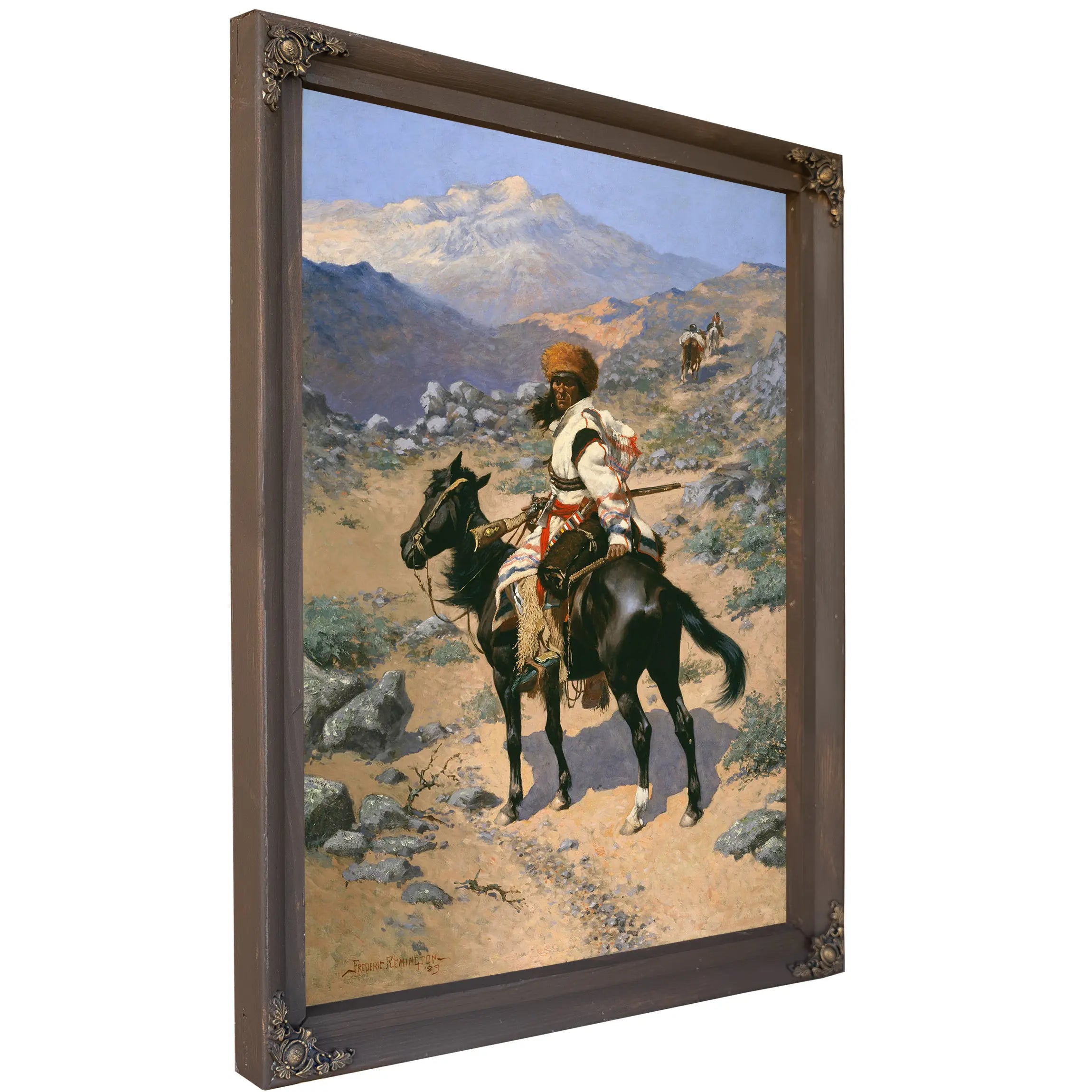 An Indian Trapper by Frederic Remington